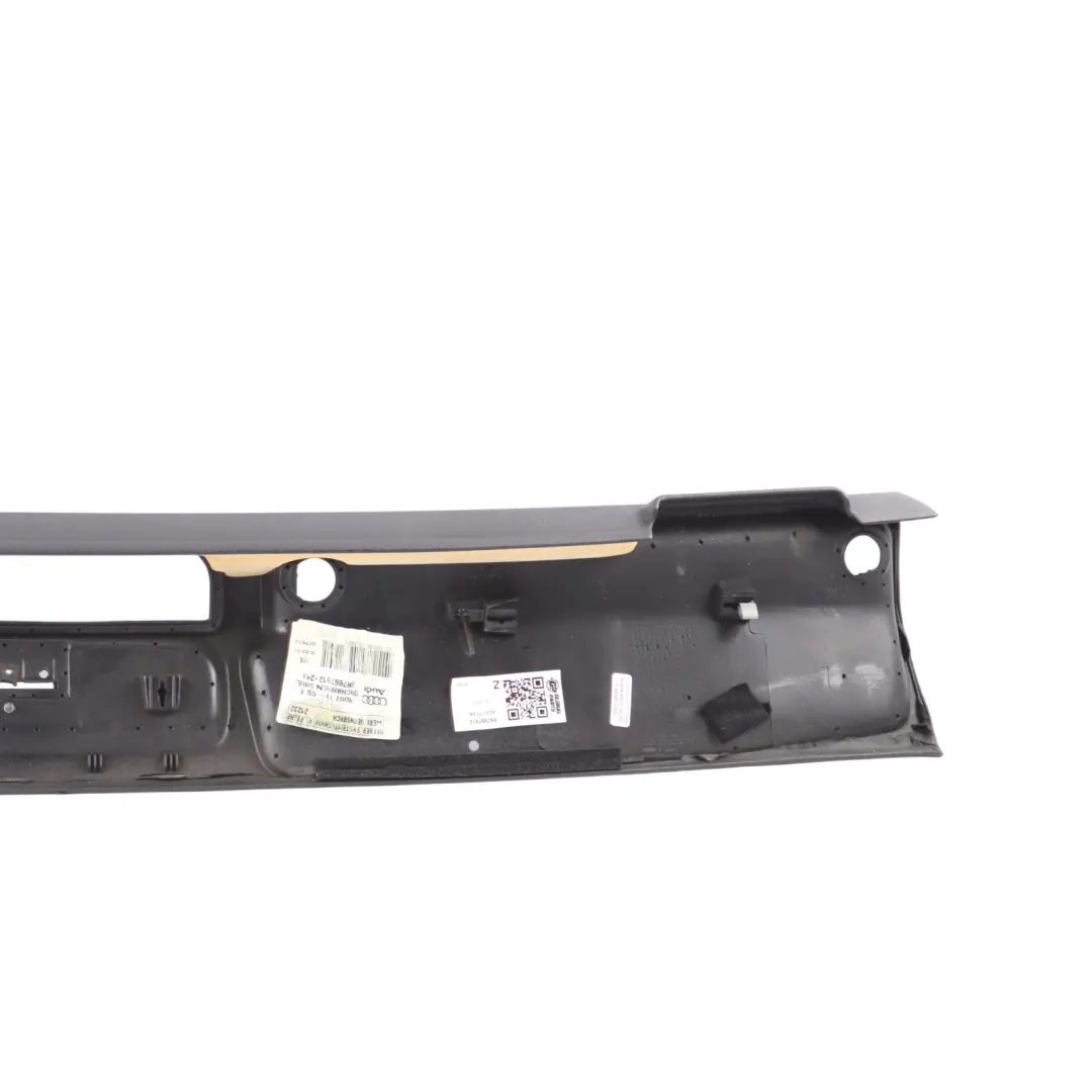 8N Front Windscreen Upper Trim Strip Moulding Soul Black to Audi TT with Part number 8N7867512 Audi TT 8N Front Windscreen Upper Trim Strip Moulding Soul Black - SKU 8N7867512 - Part number 8N7867512