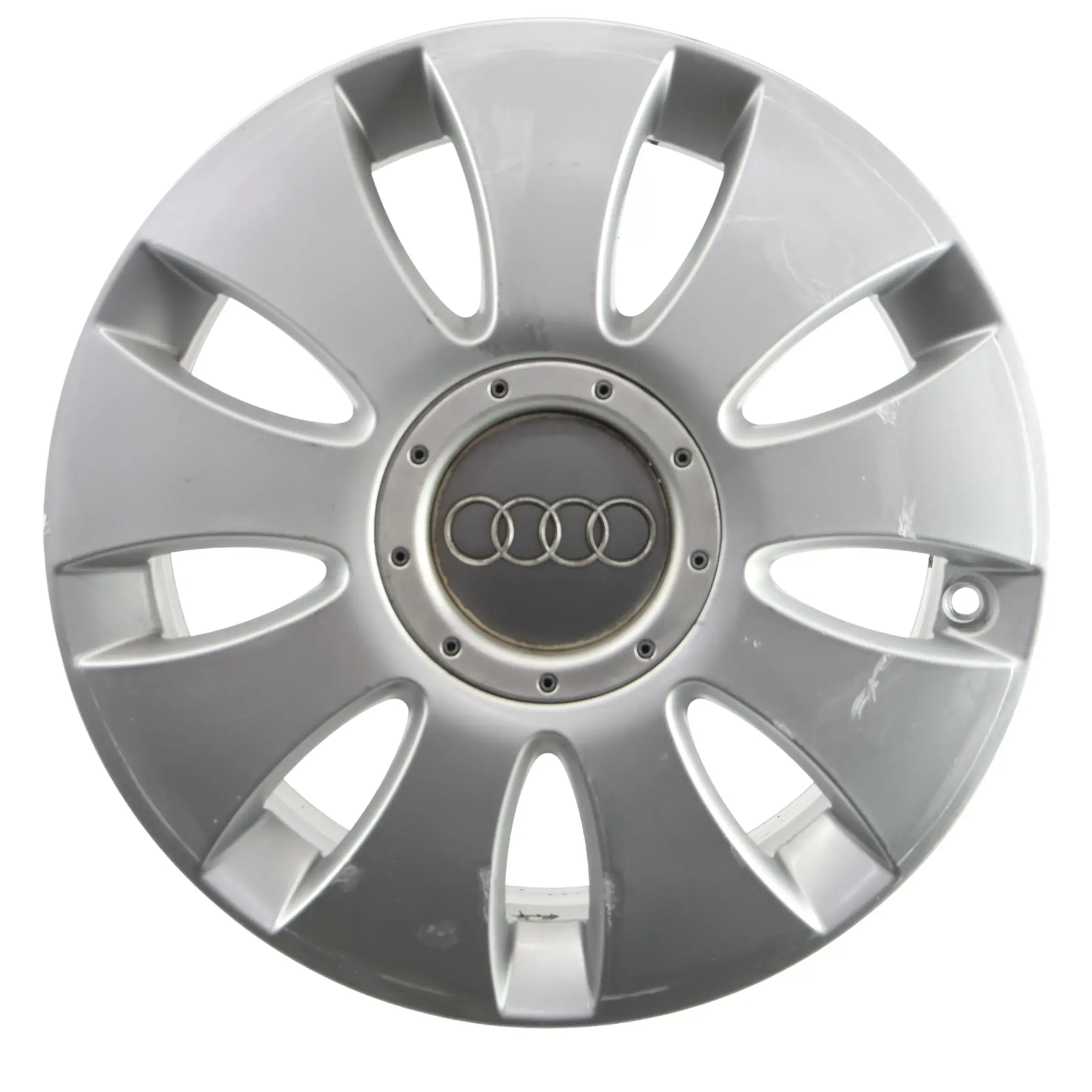 Audi A3 8P Srebrna Felga Aluminiowa 16" 6,5J ET:50 9-Ramienna 8P0601025AA