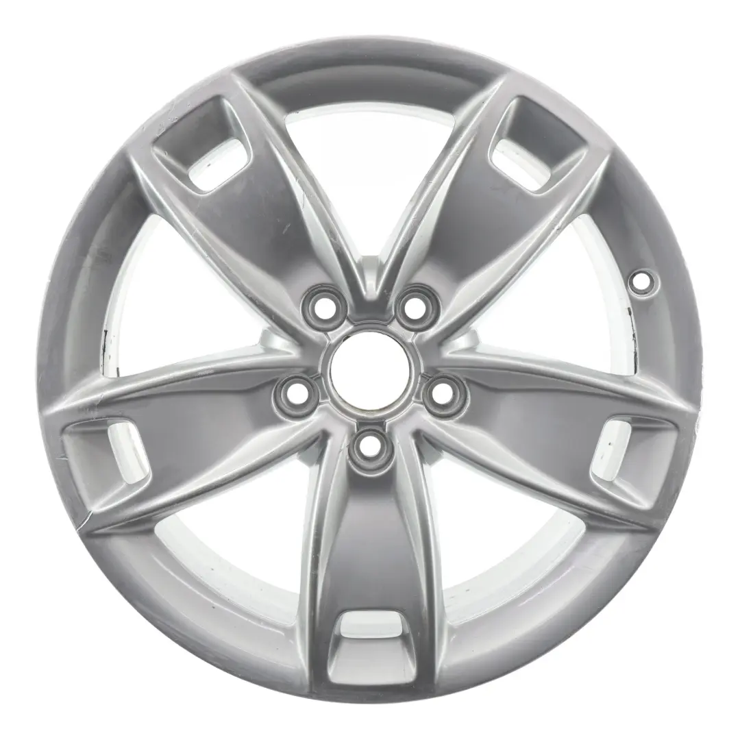 Argento Cerchio lega 17" 7,5J ET:56 Star Spoke per Audi A3 8P con numero di parte 8P0601025BL Audi A3 8P Argento Cerchio lega 17" 7,5J ET:56 Star Spoke - SKU 8P0601025BL-1 - Numero di parte 8P0601025BL