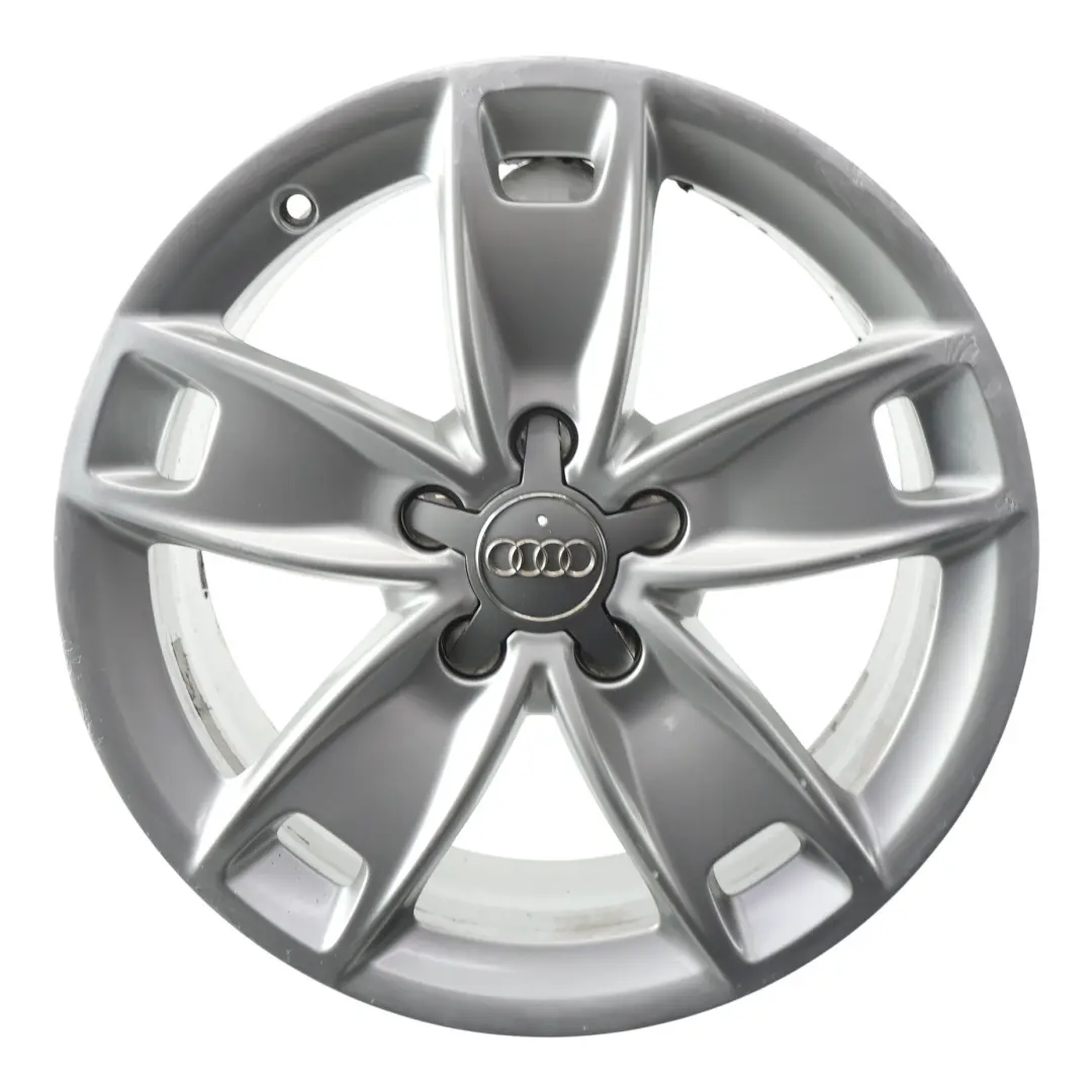 Alloy Rim 17" 7,5J ET:56 Star Spoke to Audi A3 8P Silver Wheel with Part number 8P0601025BL Audi A3 8P Silver Wheel Alloy Rim 17" 7,5J ET:56 Star Spoke - SKU 8P0601025BL-3 - Part number 8P0601025BL