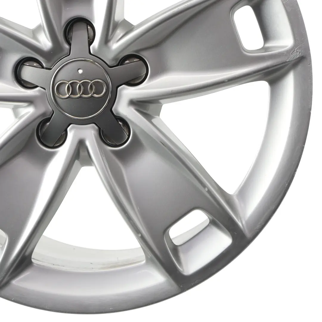 Alloy Rim 17" 7,5J ET:56 Star Spoke to Audi A3 8P Silver Wheel with Part number 8P0601025BL Audi A3 8P Silver Wheel Alloy Rim 17" 7,5J ET:56 Star Spoke - SKU 8P0601025BL-3 - Part number 8P0601025BL