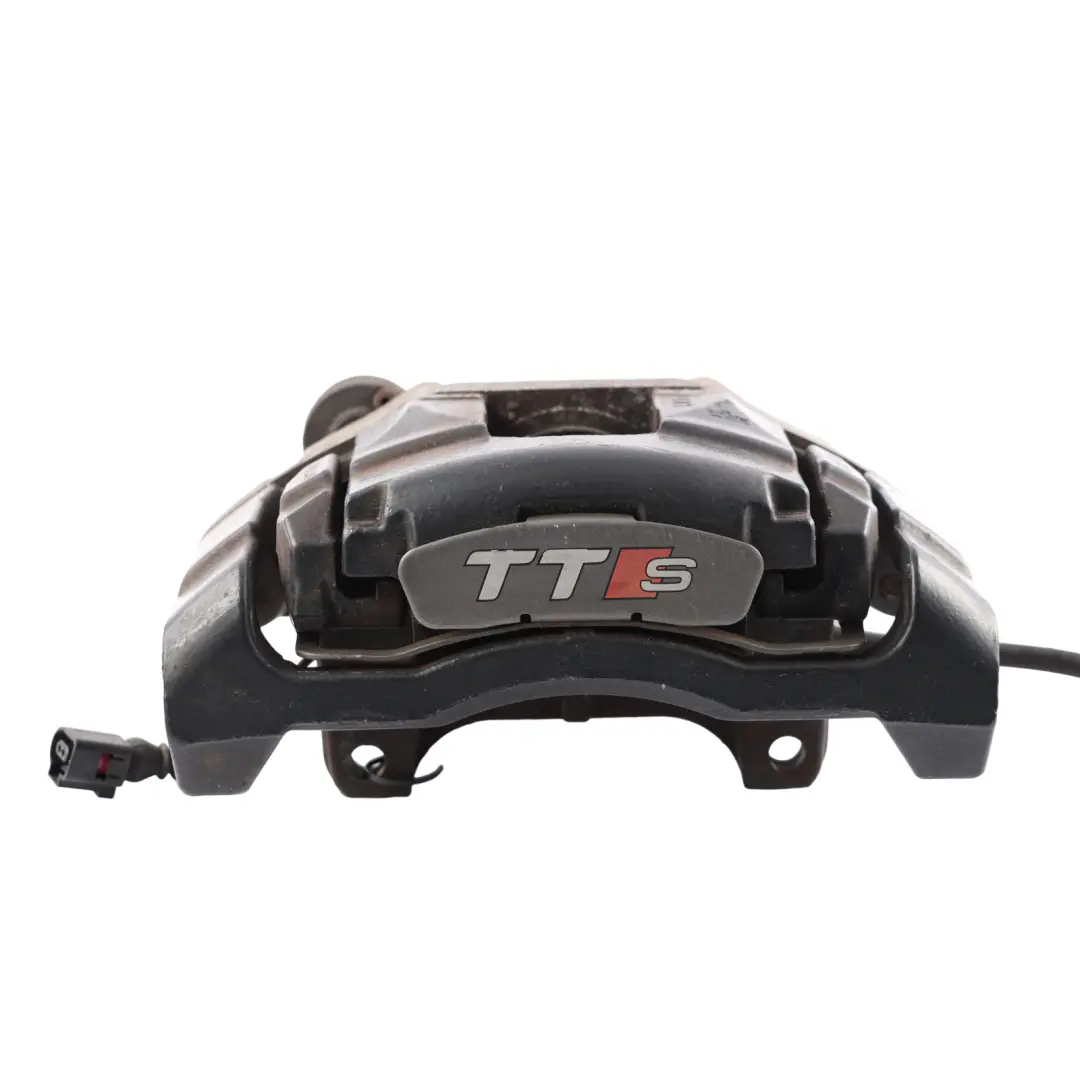Audi S3 8P Front Brake Caliper Housing Carrier Left N/S Black - SKU 8P0615123A-2 - Part number 8P0615123A