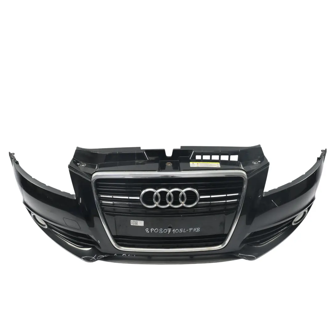 Audi A3 8P Zderzak Przedni Czarny Phantom Black - Z9Y - SKU 8P0807105L-PHB - Numer Części 8P0807105L
