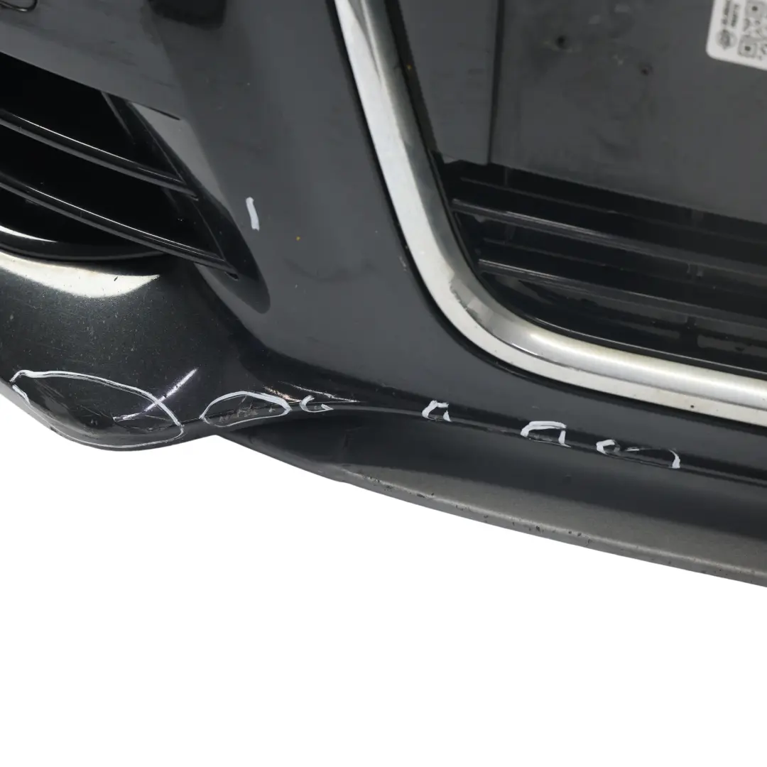 Audi A3 8P Front Bumper Trim Panel Cover Phantom Black - Z9Y - SKU 8P0807105L-PHB - Part number 8P0807105L