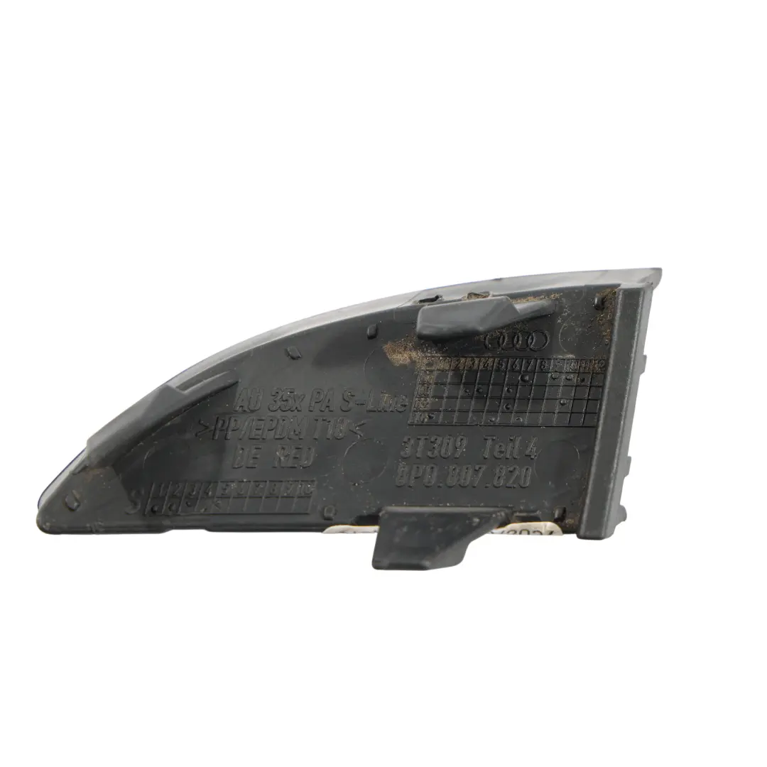 Stoßstange Außenabdeckung Satin Schwarz Hinten Rechts für Audi A3 8P S3 8P mit Teilenummer 8P0807820 Audi A3 8P S3 8P Stoßstange Außenabdeckung Satin Schwarz Hinten Rechts - SKU 8P0807820 - Teilenummer 8P0807820