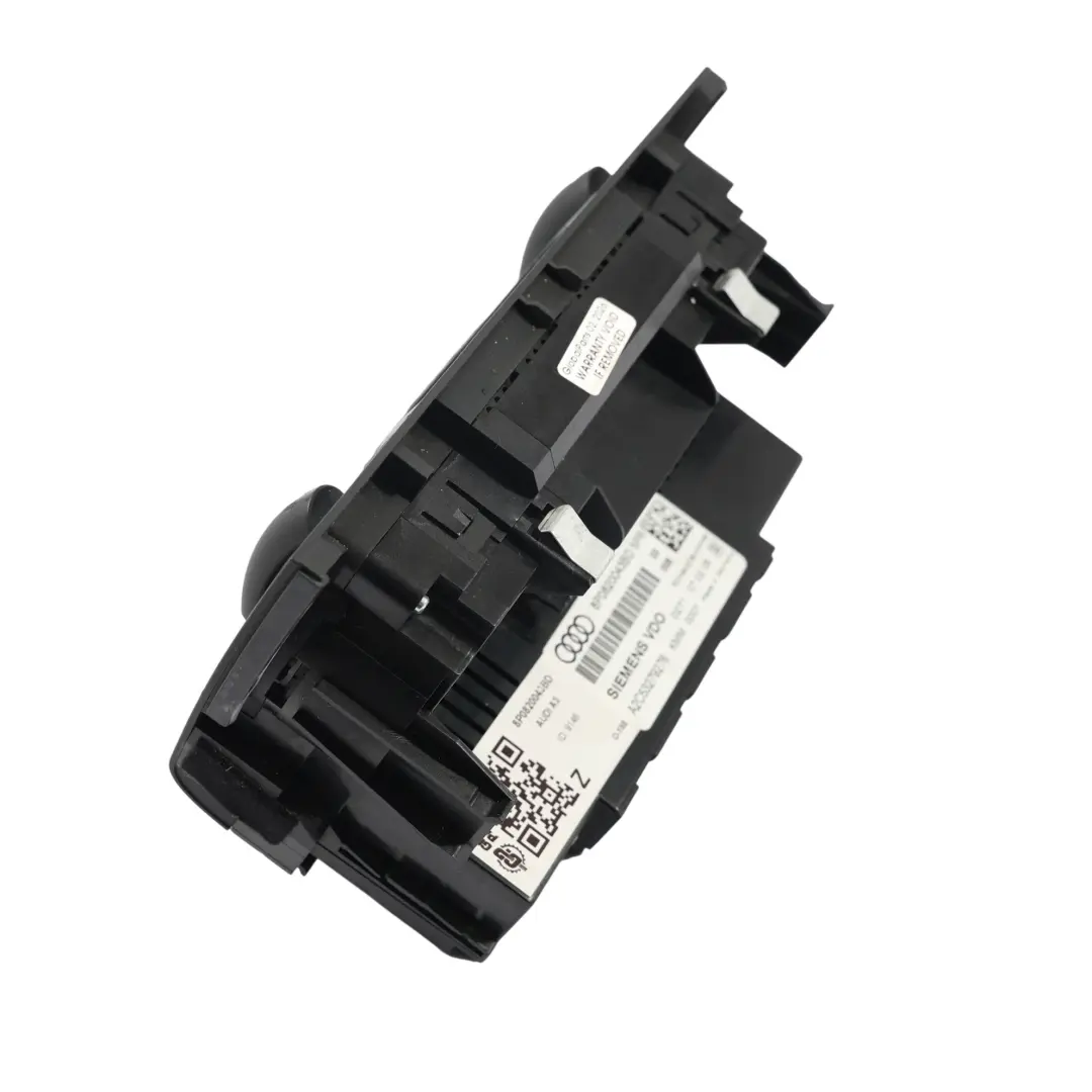 Audi A3 8P Cabriolet Panneau Commande Climatisation Aérateur Bord - SKU 8P0820043BD - Numéro de pièce 8P0820043BD