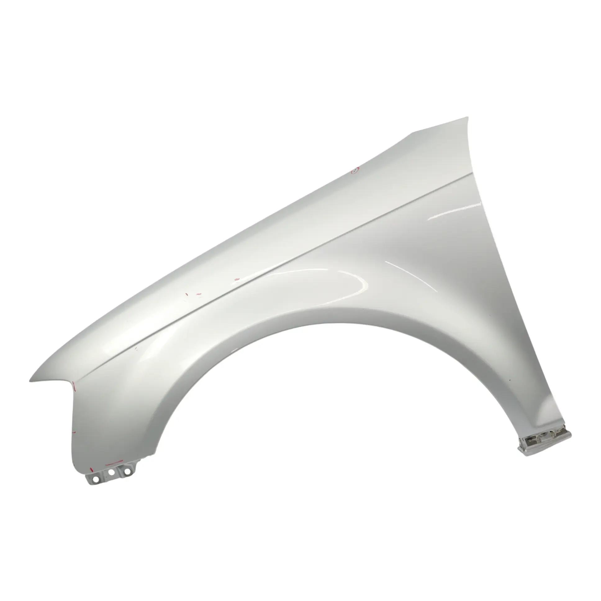 Audi A3 8P Panel Lateral Delantero Izquierdo Tapa Guardabarros Ice Silver - X7W