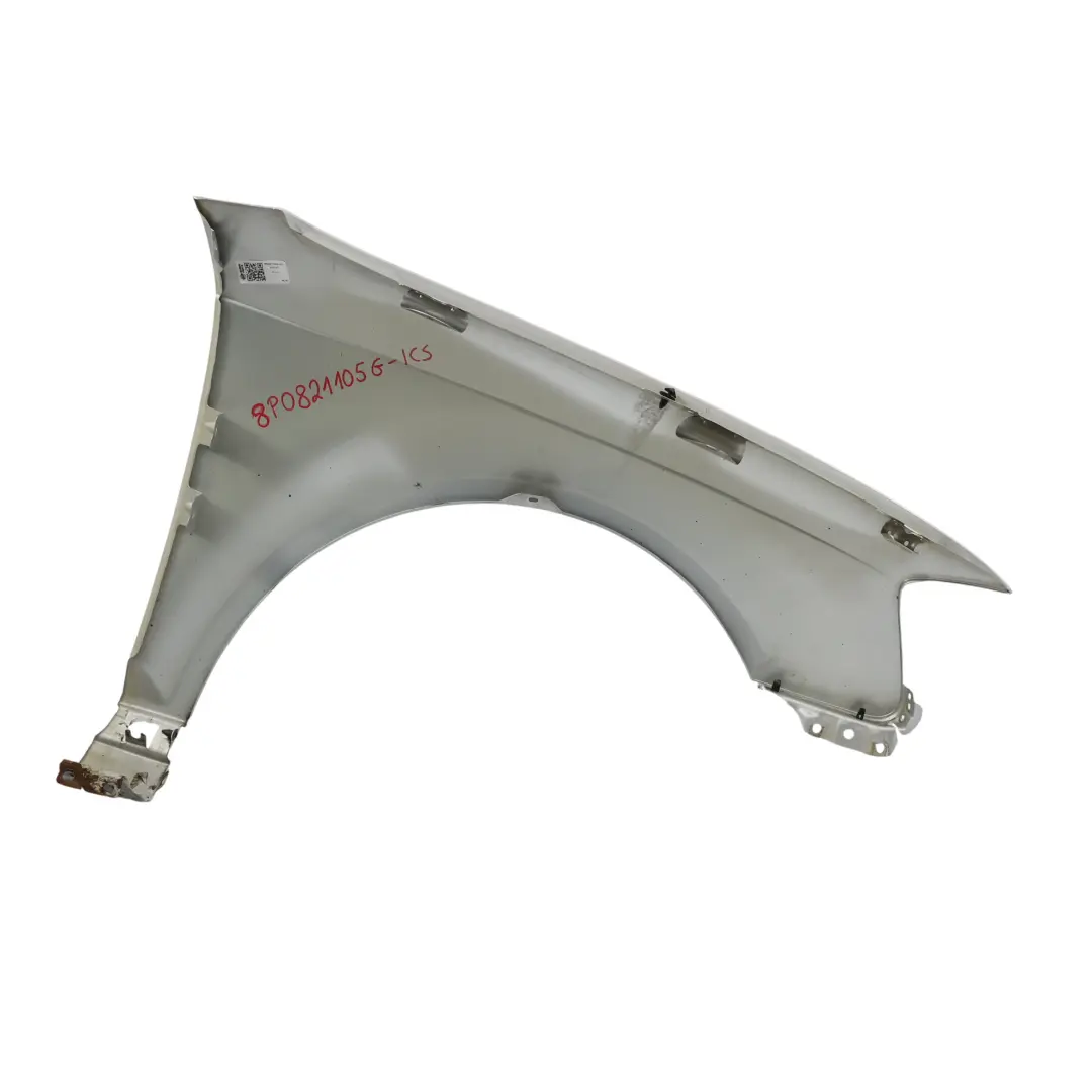 Audi A3 8P Pannello Laterale Anteriore Sinistro Copertura Ice Silver - X7W - SKU 8P0821105G-ICS - Numero di parte 8P0821105G