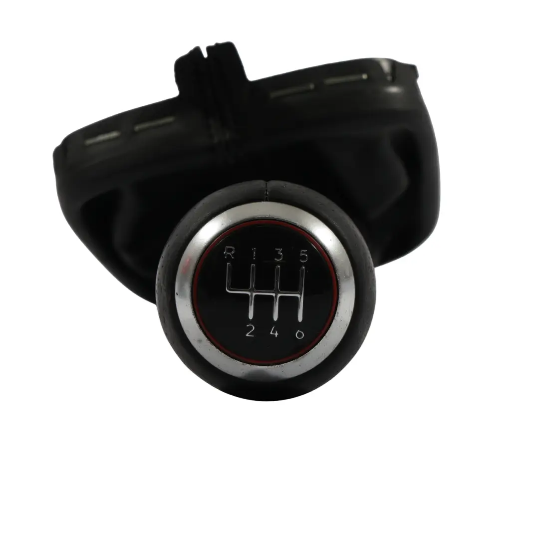 Audi A3 8P Pomo Selector Cambio Manual 6 Velocidades Cuero - SKU 8P0863278CH - Número de pieza 8P0863278CH
