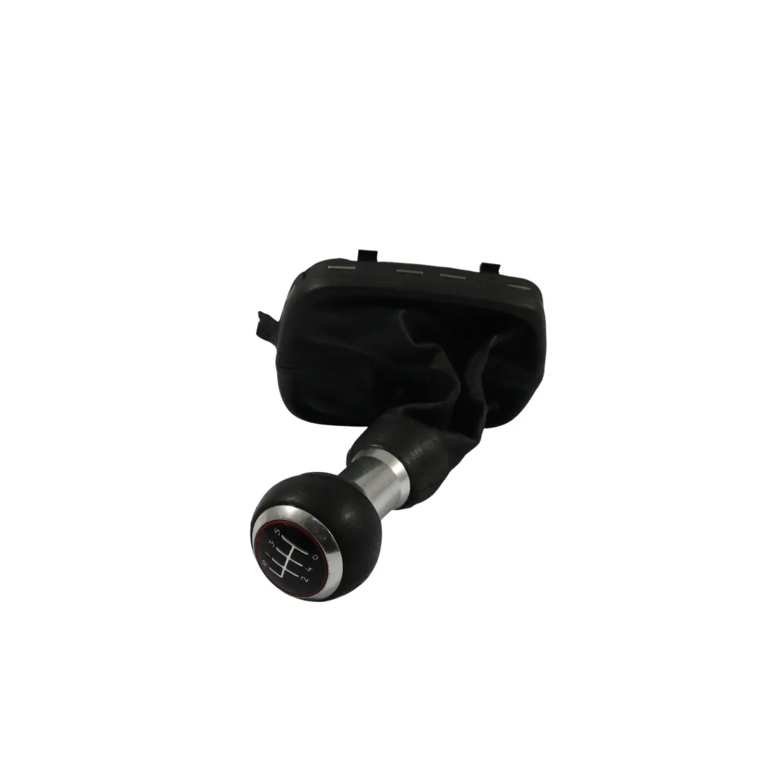 Pomelo Selettore Del Cambio Manuale A 6 Velocità In Pelle per Audi A3 8P con numero di parte 8P0863278CH Audi A3 8P Pomelo Selettore Del Cambio Manuale A 6 Velocità In Pelle - SKU 8P0863278CH - Numero di parte 8P0863278CH