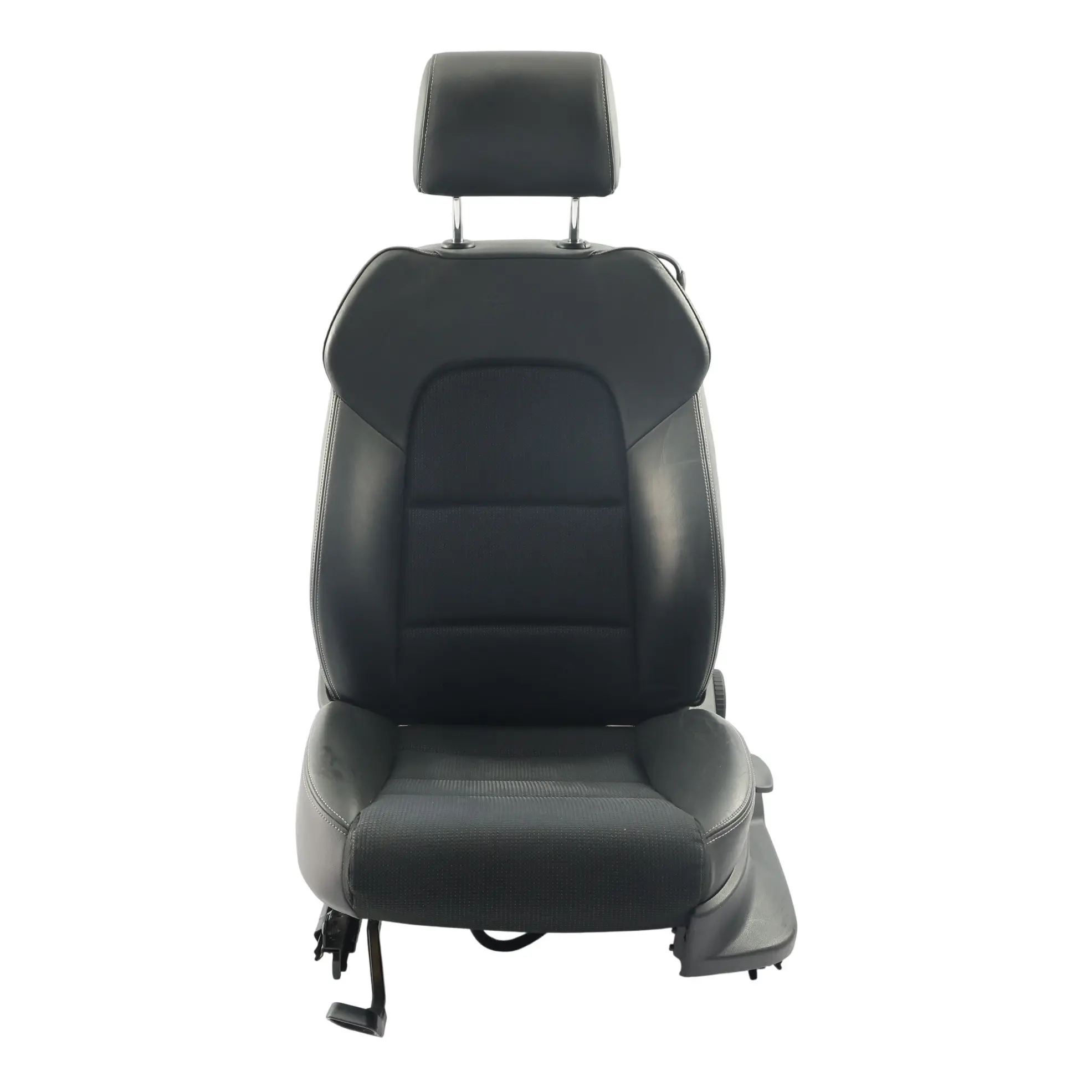 Audi A3 8P 3 Door S-Line Front Seat Seat Cloth Leather Soul Black Left N/S