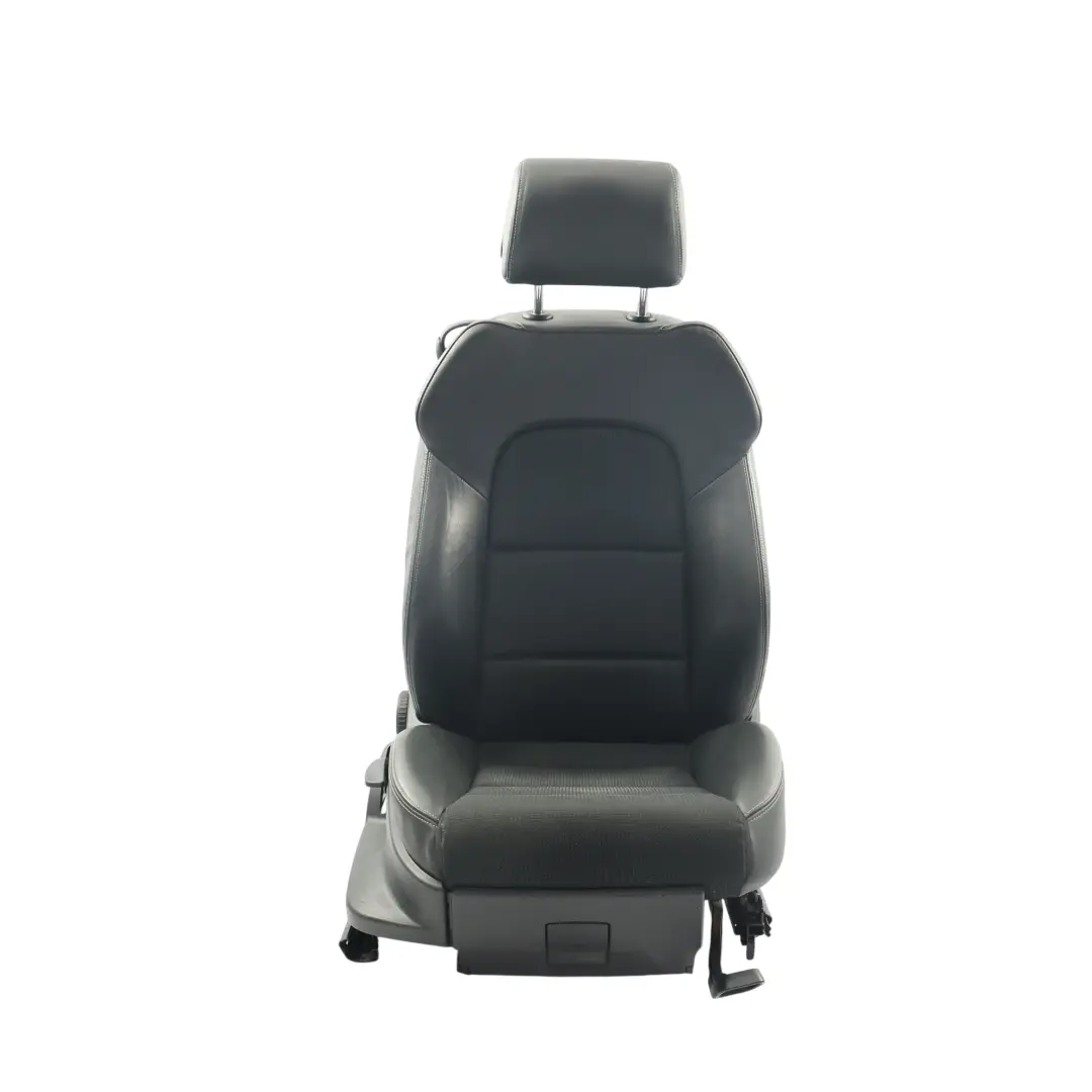 Audi A3 8P 3 Porte Sedile Anteriore Destro S-Line Tessuto Pelle Nero - SKU 8P0881806DE-1 - Numero di parte 8P0881806DE