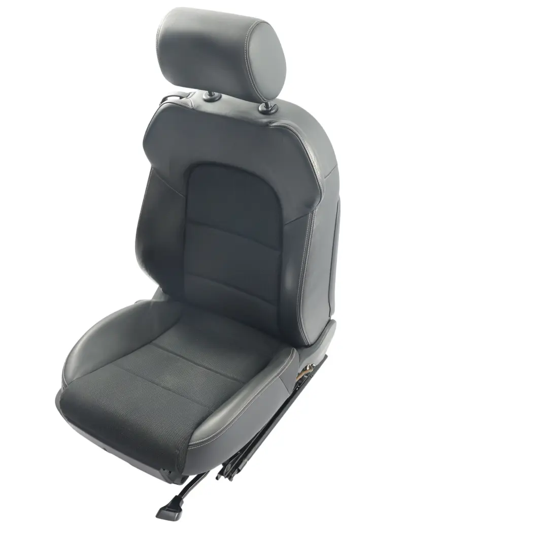 Audi A3 8P 3 Türer Sitz Vorne Rechts S-Line Stoff Leder Seele Schwarz - SKU 8P0881806DE-1 - Teilenummer 8P0881806DE
