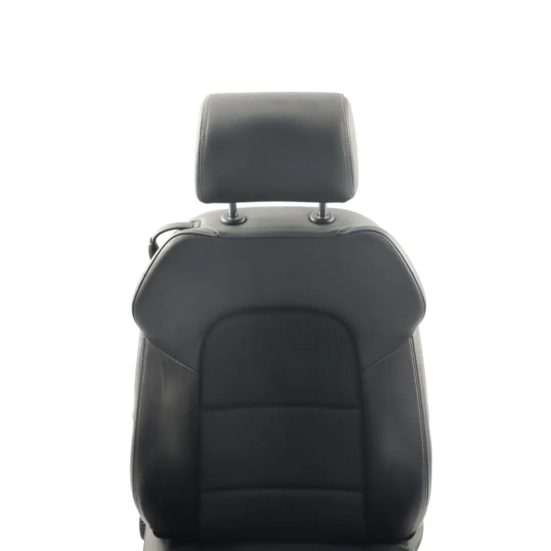 Audi A3 8P 3 Porte Sedile Anteriore Destro S-Line Tessuto Pelle Nero - SKU 8P0881806DE-1 - Numero di parte 8P0881806DE