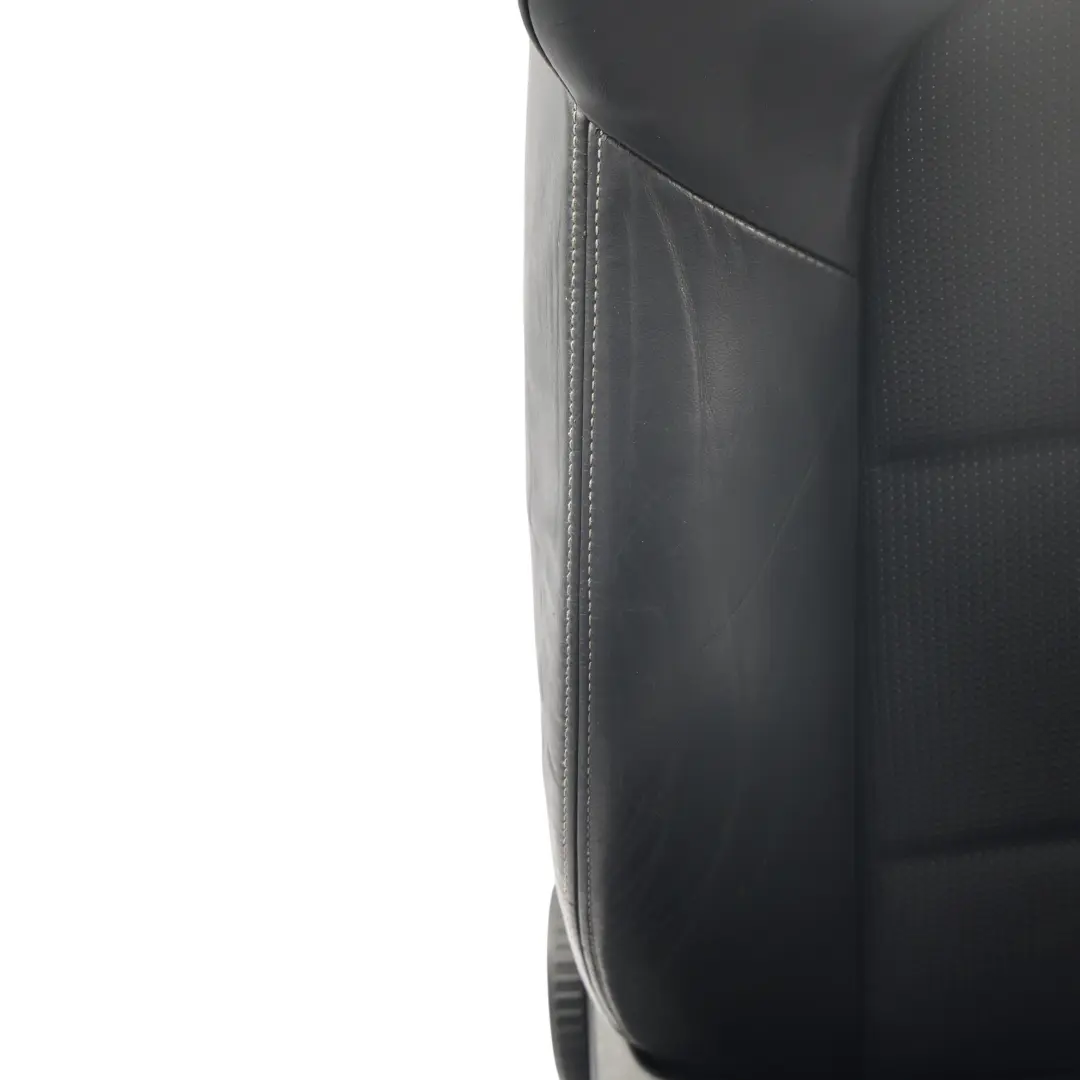 Audi A3 8P 3 Portes Siège Avant Droit S-Line Tissu Cuir Noir Âme - SKU 8P0881806DE-1 - Numéro de pièce 8P0881806DE