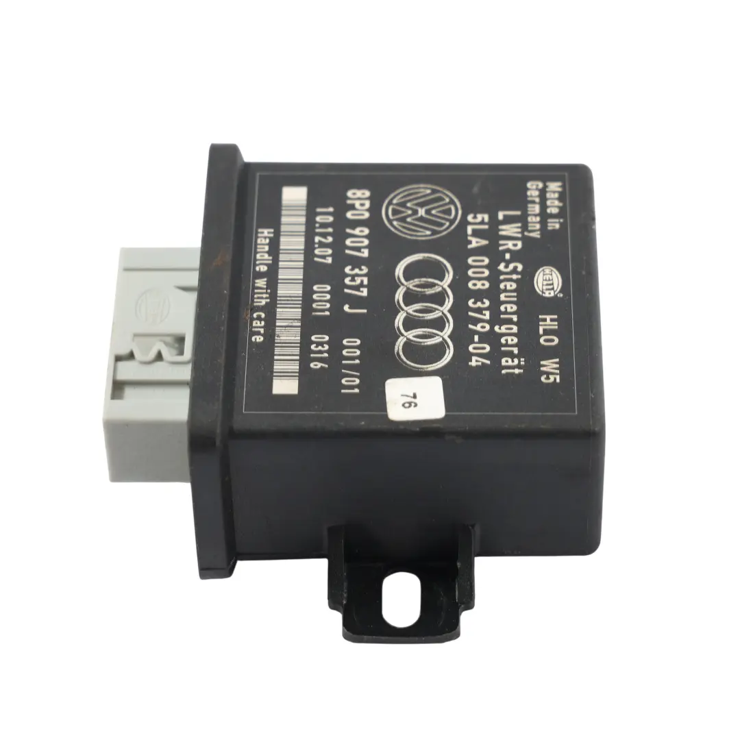 Faros Delanteros Rango Unidad Control Módulo ECU para Audi A3 8P A6 C6 con número de pieza 8P0907357J Audi A3 8P A6 C6 Faros Delanteros Rango Unidad Control Módulo ECU - SKU 8P0907357J - Número de pieza 8P0907357J