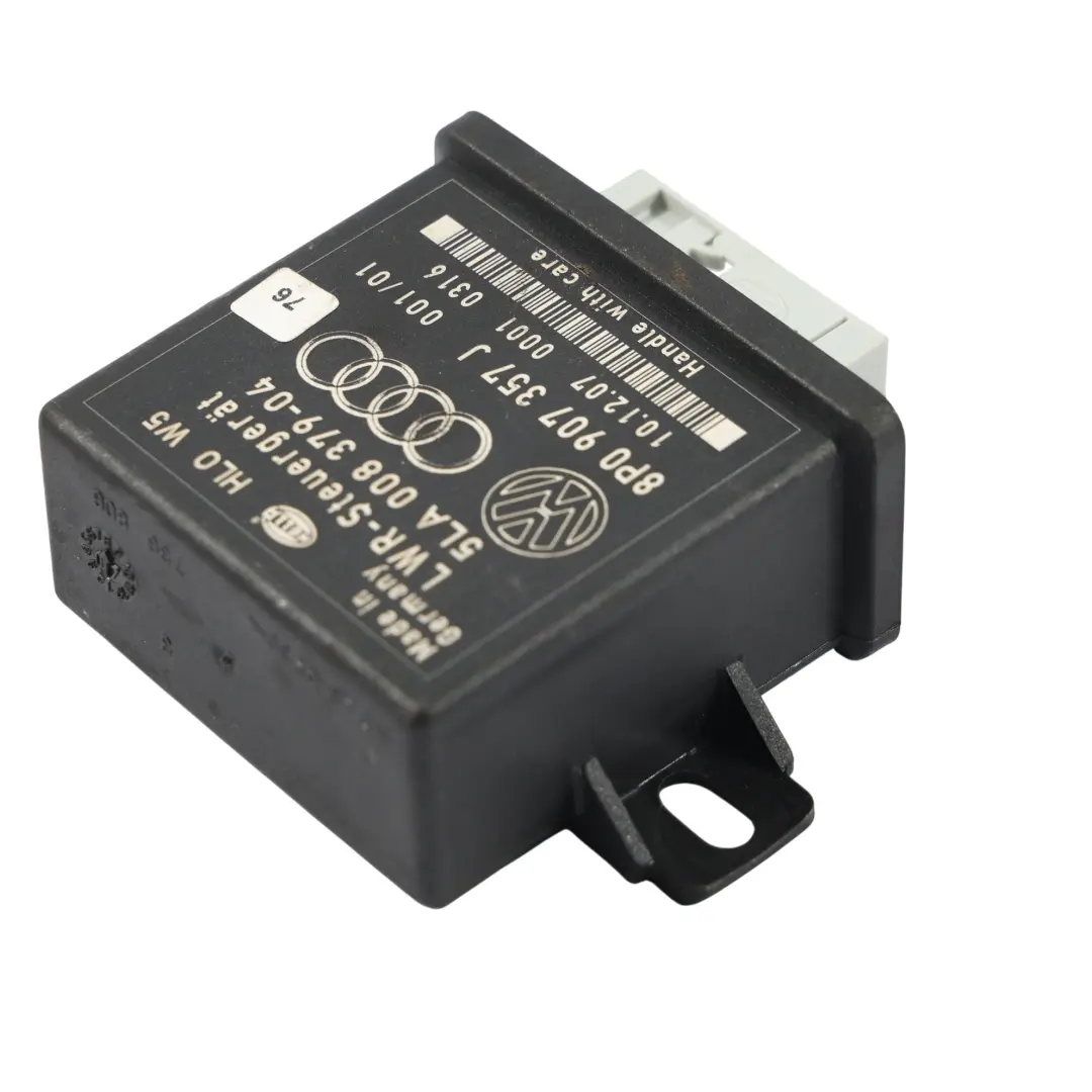 Audi A3 8P A6 C6 Lampada Anteriore Faro Gamma Modulo Di Controllo ECU - SKU 8P0907357J - Numero di parte 8P0907357J
