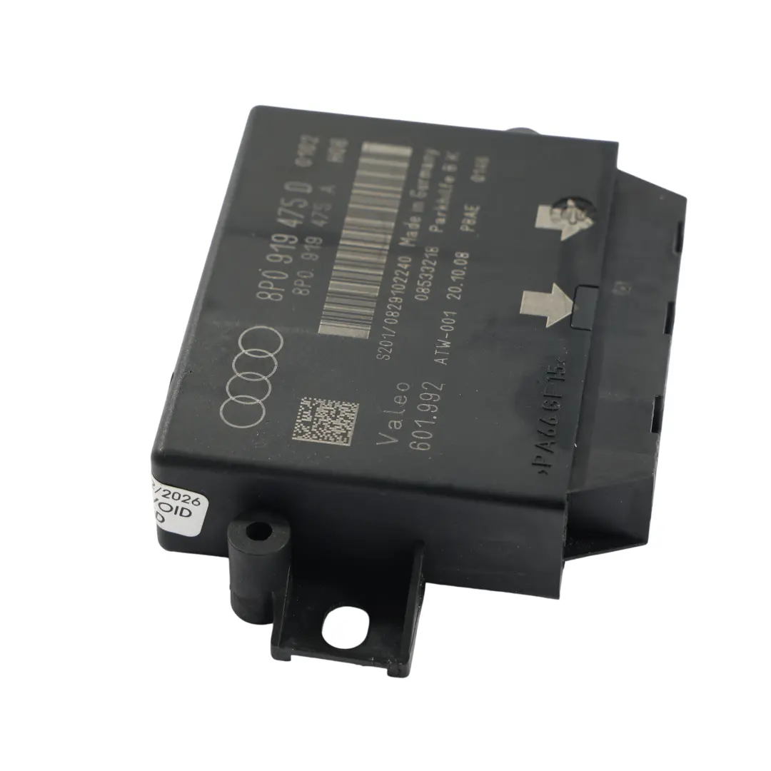 Distanz Sensor Steuergerät Modul Hinten für Audi TT 8J Park mit Teilenummer 8P0919475D Audi TT 8J Park Distanz Sensor Steuergerät Modul Hinten - SKU 8P0919475D - Teilenummer 8P0919475D