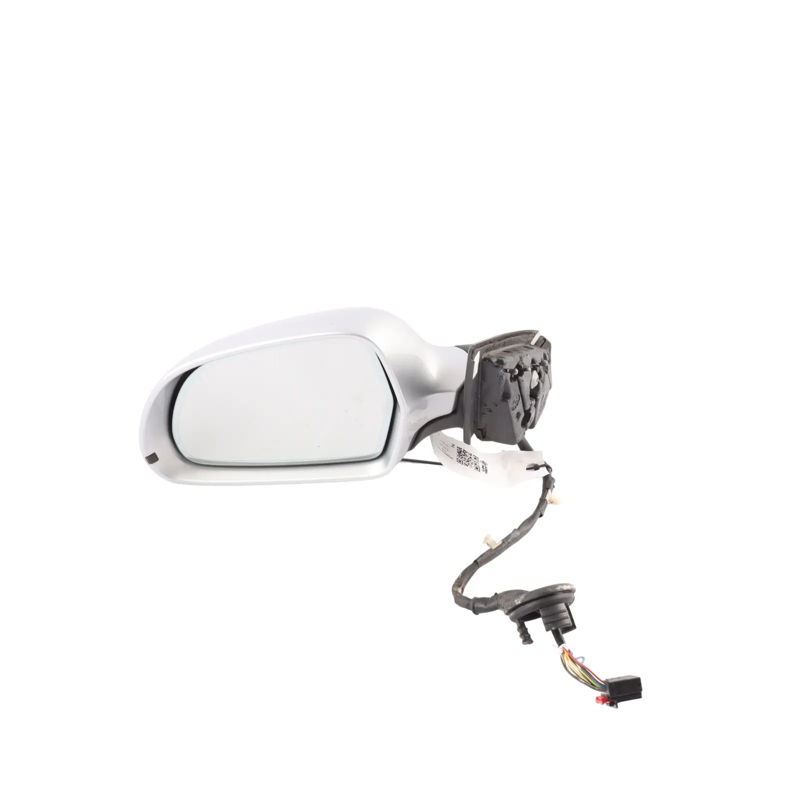 Audi A3 8P Wing Mirror Door Left N/S Outside 8P2858531EC Ice Silver Metallic X7W