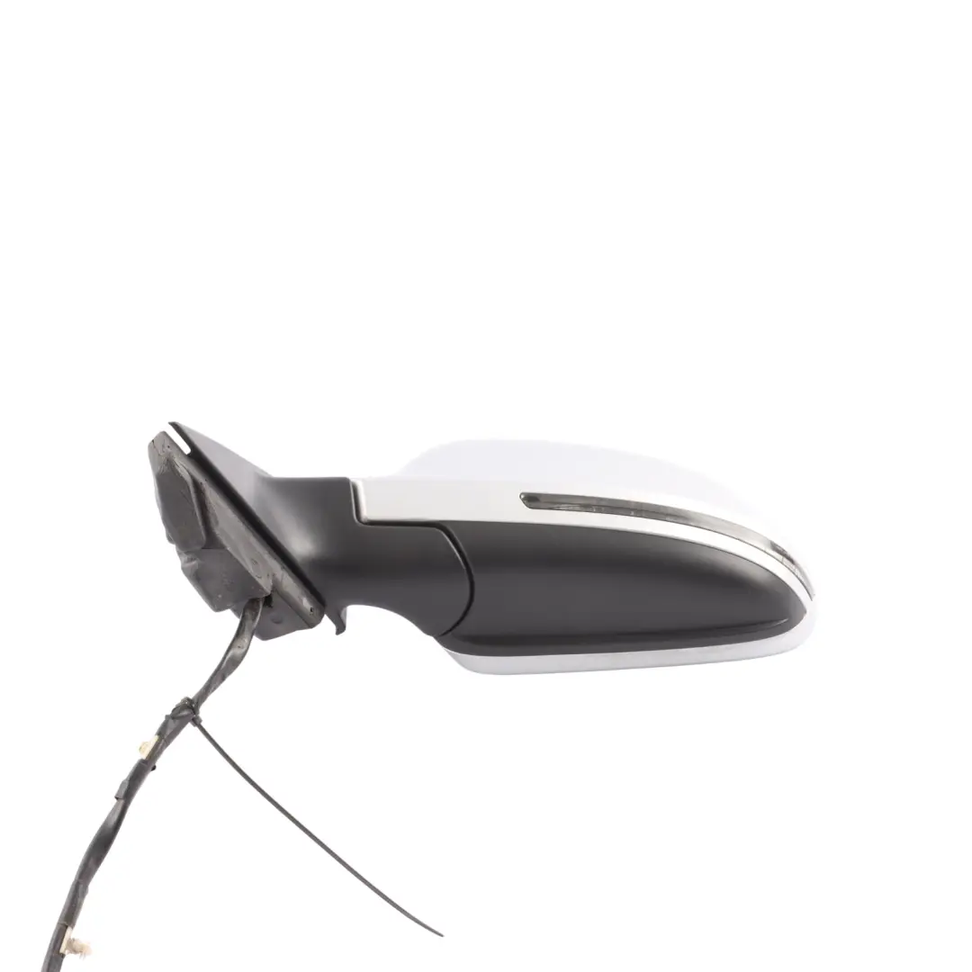 Audi A3 8P Wing Mirror Door Left N/S Outside Ice Silver Metallic X7W - SKU 8P2858531EC-ICS - Part number 8P2858531EC