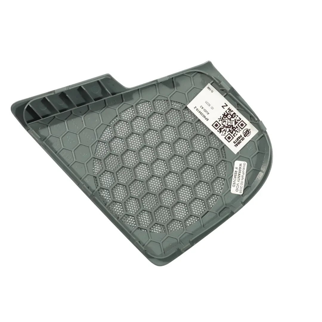 Audi A3 8P Coperchio Altoparlante Porta Anteriore Sinistro Grigio - SKU 8P4035419-2 - Numero di parte 8P4035419