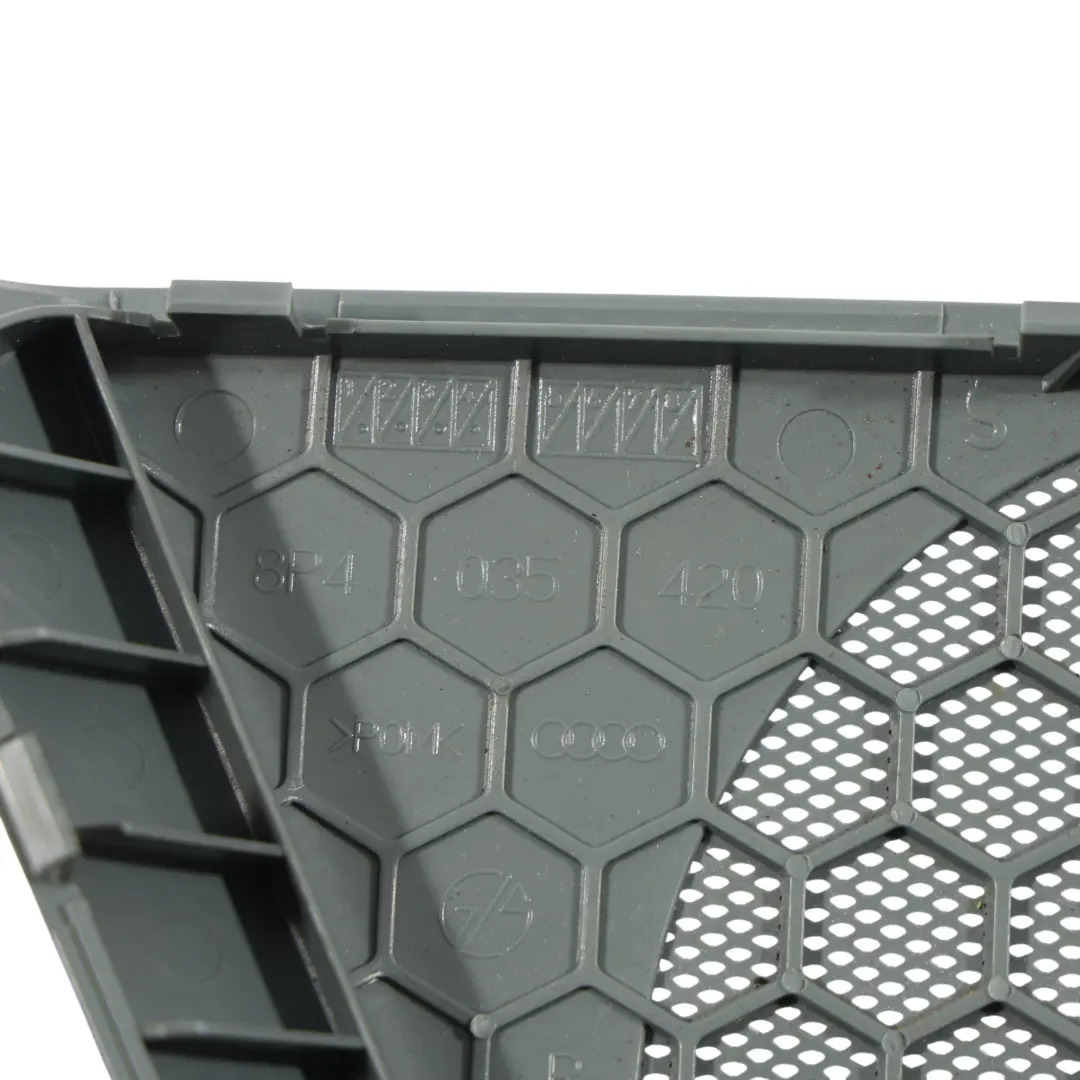 Audi A3 8P Door Speaker Cover Trim Panel Front Right O/S Grey - SKU 8P4035420-2 - Part number 8P4035420