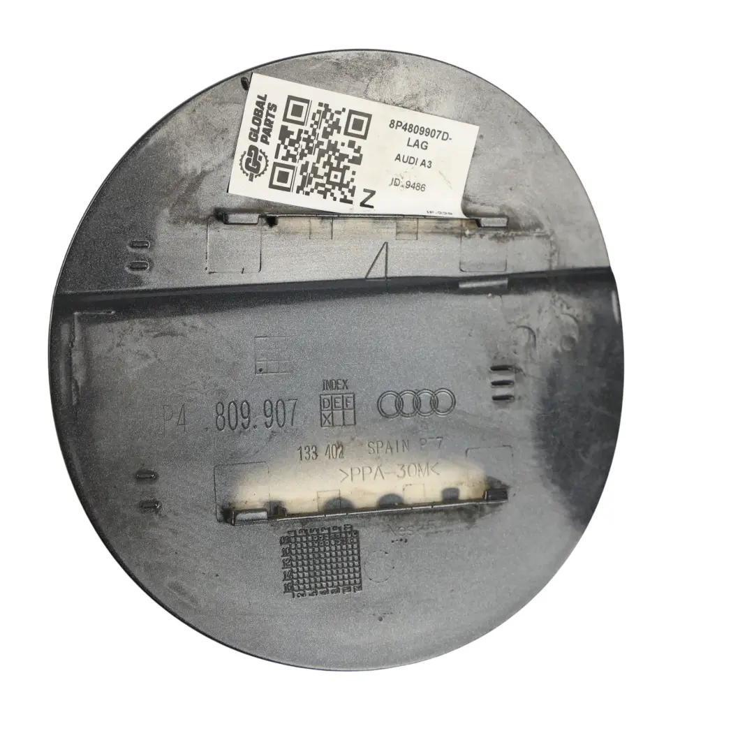 Flap Cover Filler Fill In Flap Lava Grey - Z7L to Audi A3 S3 8P Fuel with Part number 8P4809907D Audi A3 S3 8P Fuel Flap Cover Filler Fill In Flap Lava Grey - Z7L - SKU 8P4809907D-LAG - Part number 8P4809907D