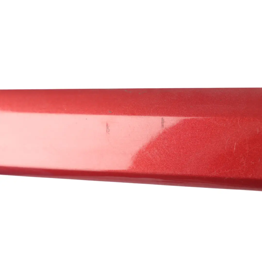 Upper Door Trim Moulding Strip Front Left N/S Meteor Garnet Red - Z3F to Audi A3 8P with Part number 8P4853953A Audi A3 8P Upper Door Trim Moulding Strip Front Left N/S Meteor Garnet Red - Z3F - SKU 8P4853953A-GAR - Part number 8P4853953A