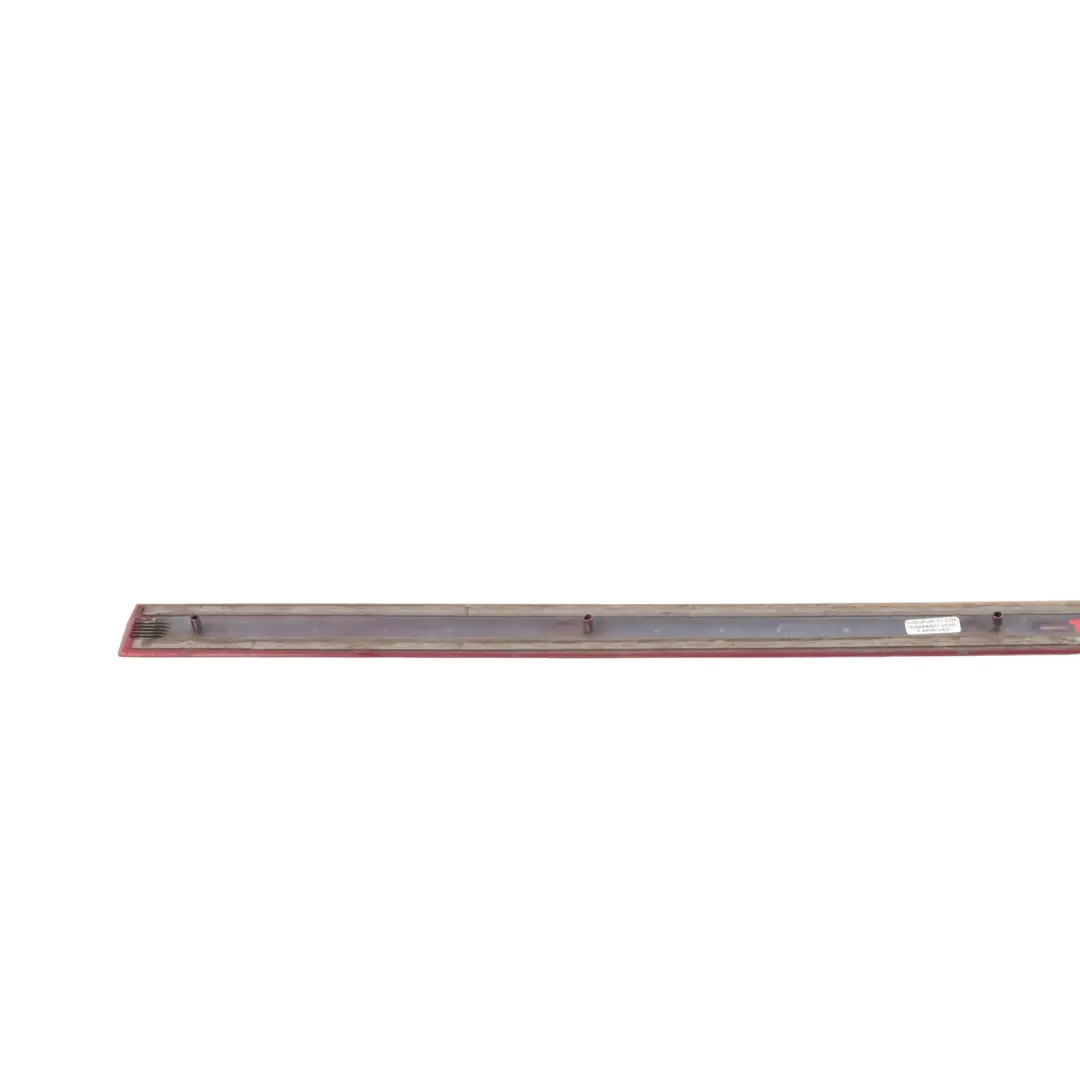 Upper Door Trim Moulding Strip Front Left N/S Meteor Garnet Red - Z3F to Audi A3 8P with Part number 8P4853953A Audi A3 8P Upper Door Trim Moulding Strip Front Left N/S Meteor Garnet Red - Z3F - SKU 8P4853953A-GAR - Part number 8P4853953A