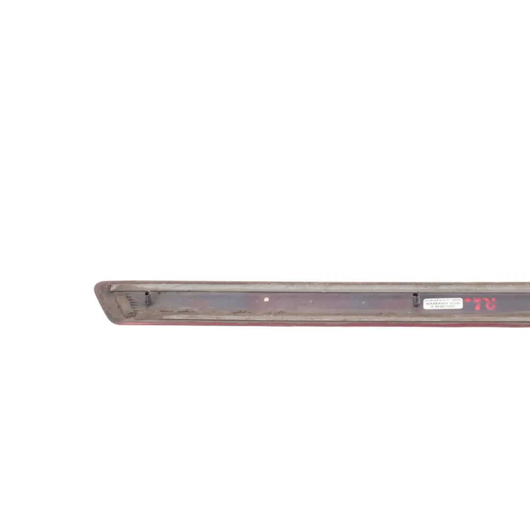 Audi A3 8P 5Dr Rear Door Sill Cover Moulding Strip Left N/S Garnet Red - Z3F - SKU 8P4853963A-GAR - Part number 8P4853963A