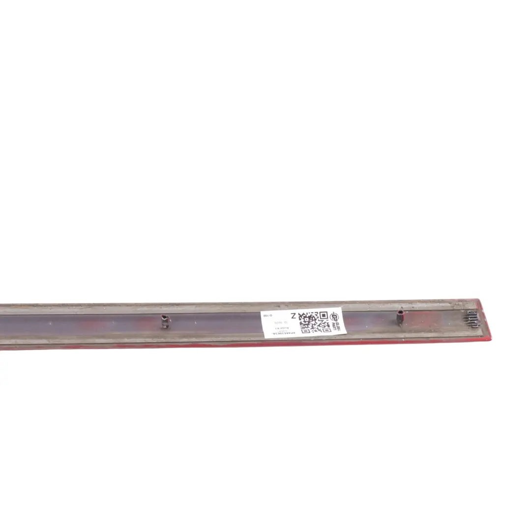 Audi A3 8P 5Dr Rear Door Sill Cover Moulding Strip Left N/S Garnet Red - Z3F - SKU 8P4853963A-GAR - Part number 8P4853963A