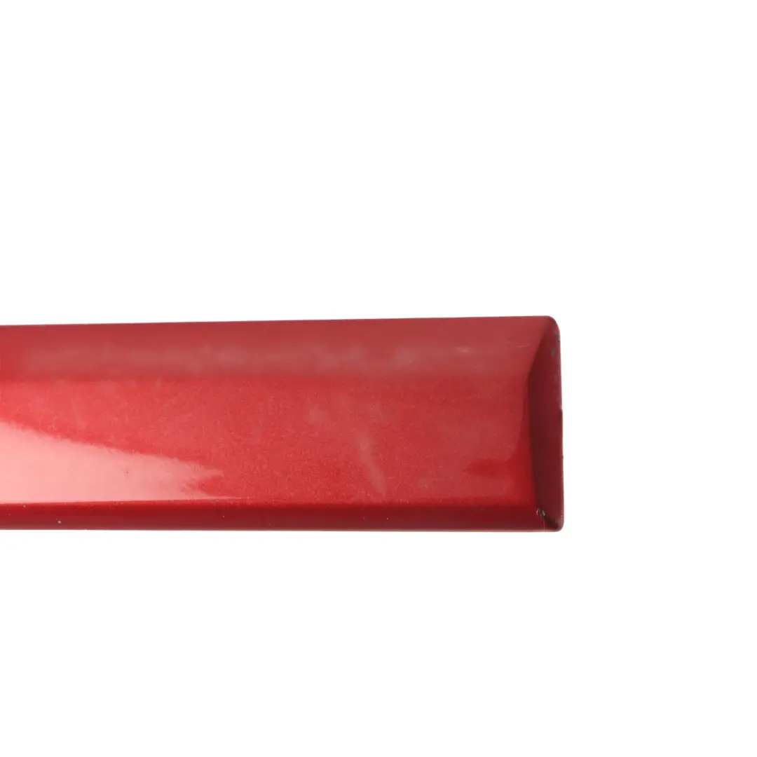 Door Sill Cover Moulding Strip Right O/S Garnet Red Pearl - Z3F to Audi A3 8P Rear with Part number 8P4853964A Audi A3 8P Rear Door Sill Cover Moulding Strip Right O/S Garnet Red Pearl - Z3F - SKU 8P4853964A-GAR - Part number 8P4853964A