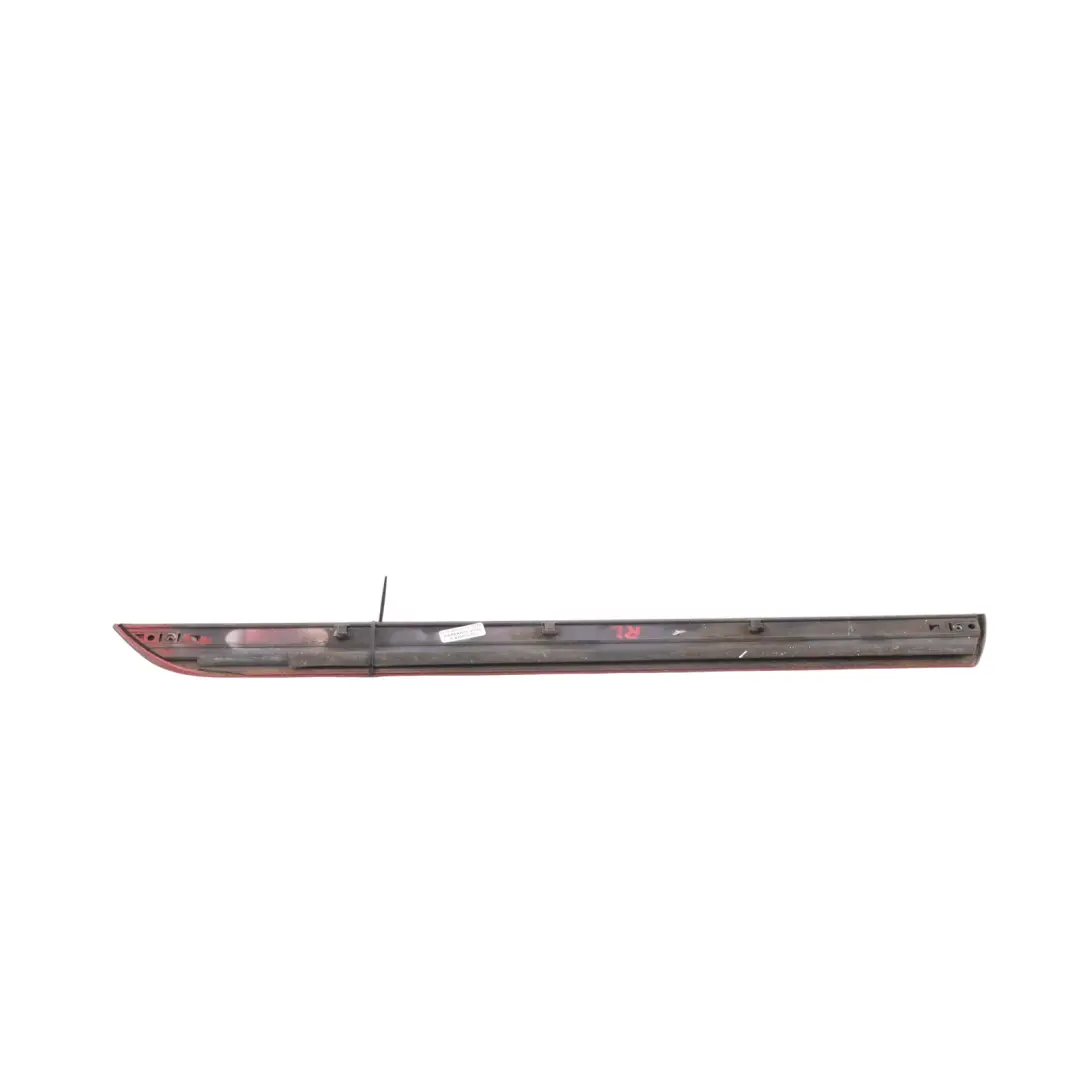 5Dr Door Moulding Strip Rear Left N/S Garnet Red - Z3F to Audi A3 8P with Part number 8P4853969F Audi A3 8P 5Dr Door Moulding Strip Rear Left N/S Garnet Red - Z3F - SKU 8P4853969F-GAR - Part number 8P4853969F