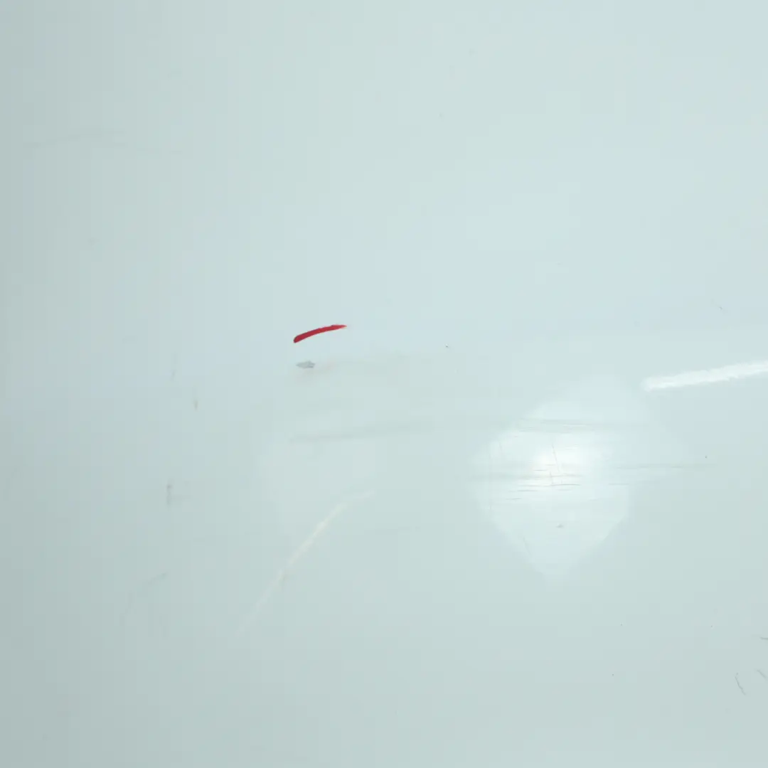 Audi A3 8P Cabrio Rear Bumper Trim Panel Covering Ibis White - Y9C - SKU 8P7807303-IWH - Part number 8P7807303