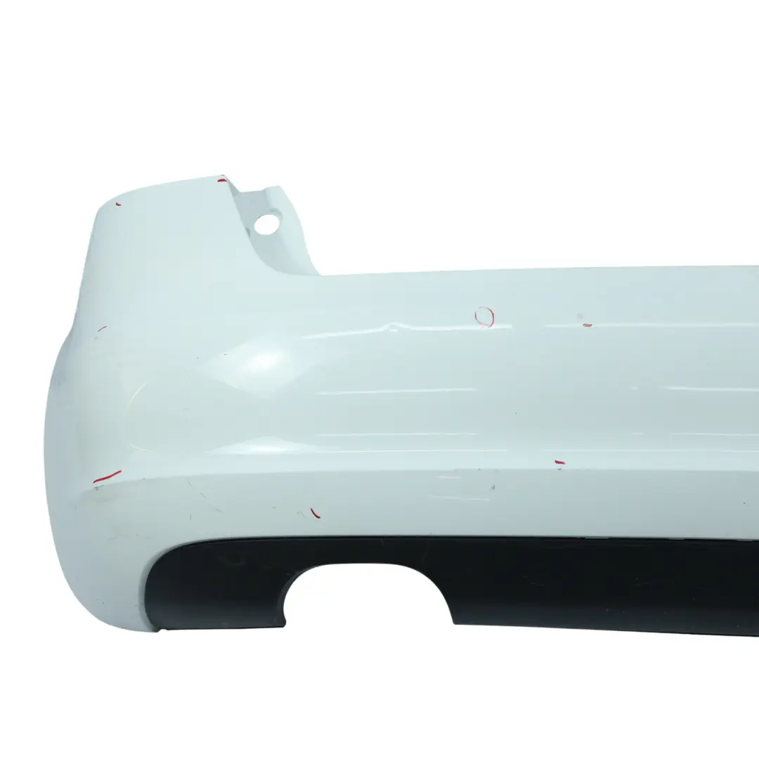 Audi A3 8P Cabrio Rear Bumper Trim Panel Covering Ibis White - Y9C - SKU 8P7807303-IWH - Part number 8P7807303