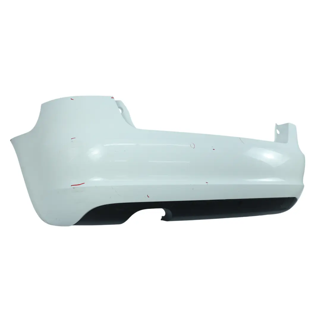 Bumper Trim Panel Covering Ibis White - Y9C to Audi A3 8P Cabrio Rear with Part number 8P7807303 Audi A3 8P Cabrio Rear Bumper Trim Panel Covering Ibis White - Y9C - SKU 8P7807303-IWH - Part number 8P7807303