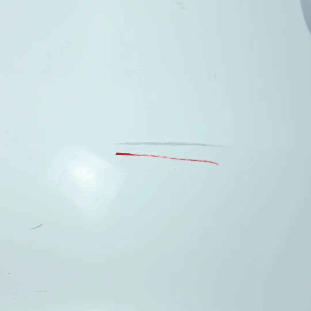 Bumper Trim Panel Covering Ibis White - Y9C to Audi A3 8P Cabrio Rear with Part number 8P7807303 Audi A3 8P Cabrio Rear Bumper Trim Panel Covering Ibis White - Y9C - SKU 8P7807303-IWH - Part number 8P7807303