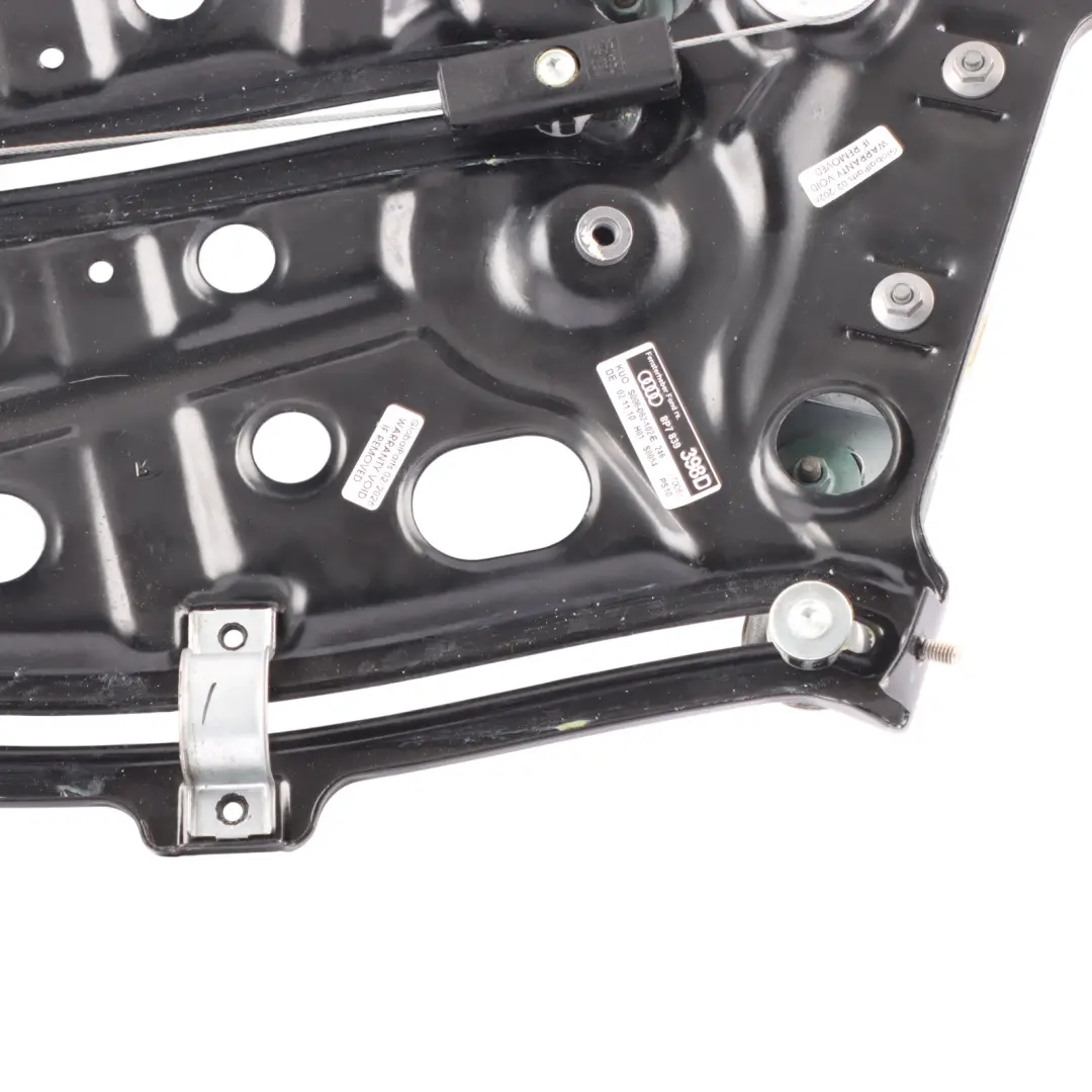 Window Lifter Regulator Mechanism Rear Right O/S to Audi A3 8P Cabrio with Part number 8P7839398D Audi A3 8P Cabrio Window Lifter Regulator Mechanism Rear Right O/S - SKU 8P7839398D-1 - Part number 8P7839398D