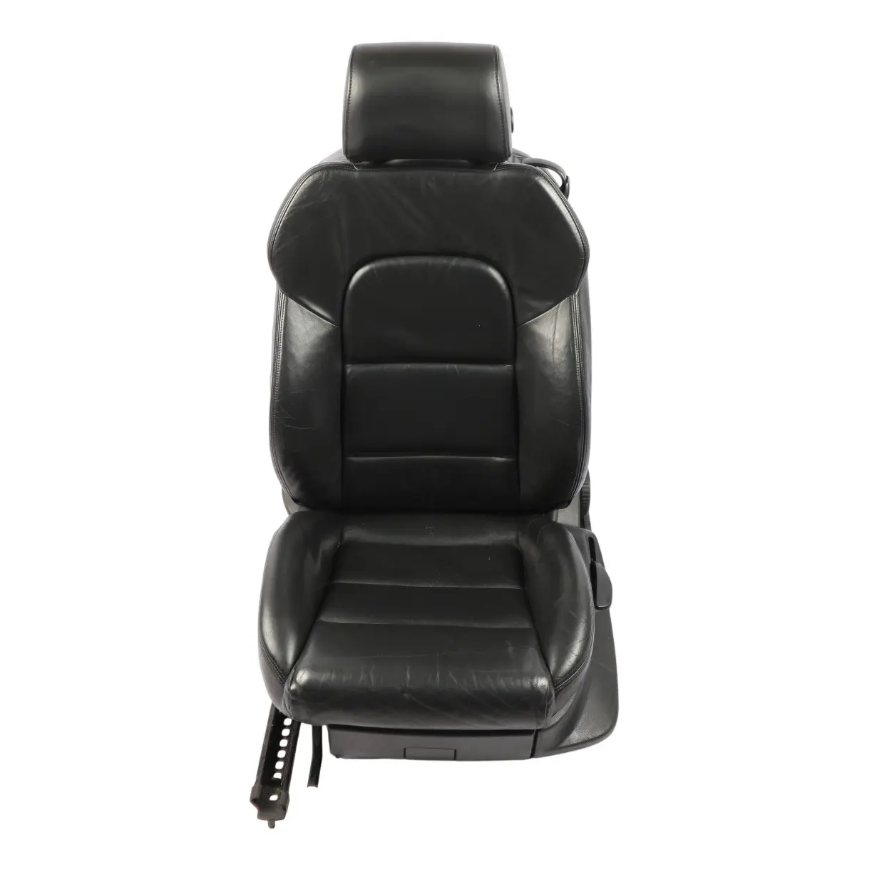 Audi A3 8P Cabrio Front Seat Sport Leather Soul Black Vienna Left N/S