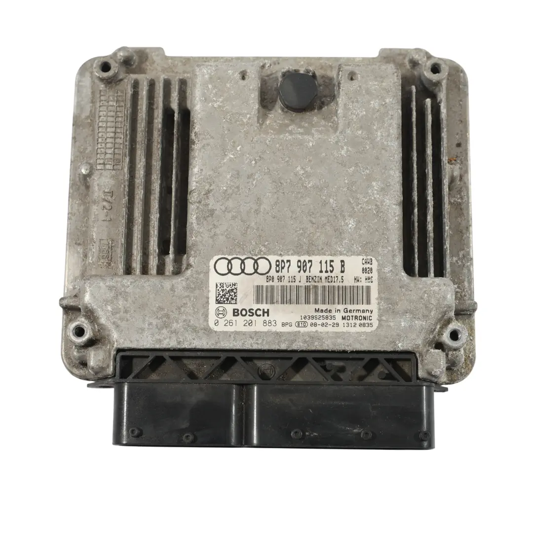 CAWB 200HP Engine Control ECU Kit Automatic to Audi A3 8P 2.0 TFSI with Part number 8P7907115B Audi A3 8P 2.0 TFSI CAWB 200HP Engine Control ECU Kit Automatic - SKU 8P7907115B - Part number 8P7907115B