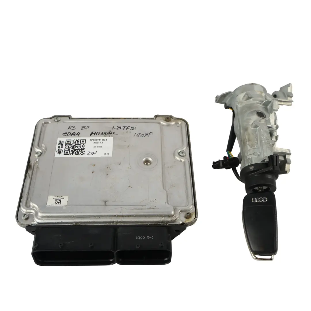 CDAA 160 PS Motor Steuer Gerät Kit Automatik für Audi A3 8P 1.8 TFSI mit Teilenummer 8P7907115K Audi A3 8P 1.8 TFSI CDAA 160 PS Motor Steuer Gerät Kit Automatik - SKU 8P7907115K-1 - Teilenummer 8P7907115K