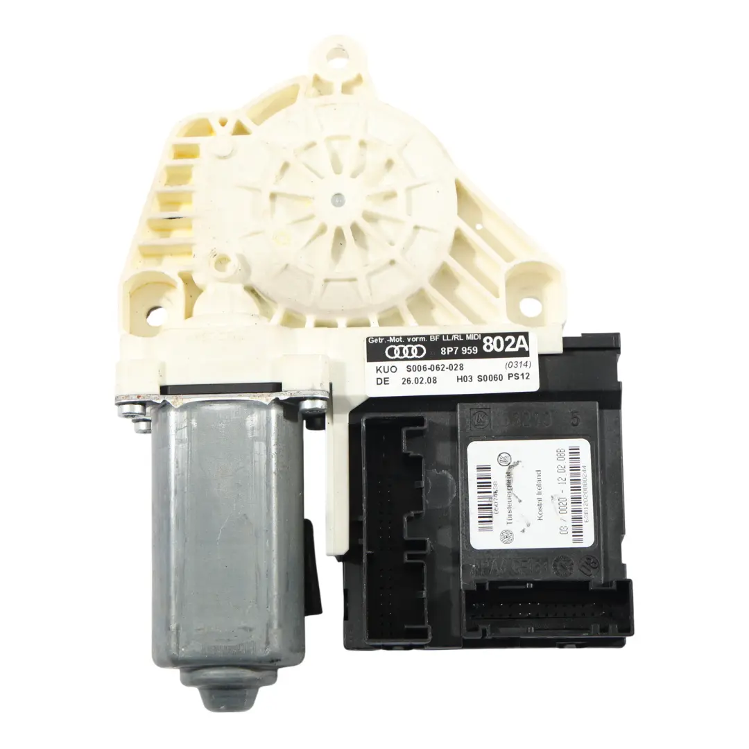 Moteur Lève Vitre De Porte Avant Côté Passager pour Audi A3 8P Cabriolet à propos du numéro de pièce 8P7959802A Audi A3 8P Cabriolet Moteur Lève Vitre De Porte Avant Côté Passager - SKU 8P7959802A - Numéro de pièce 8P7959802A