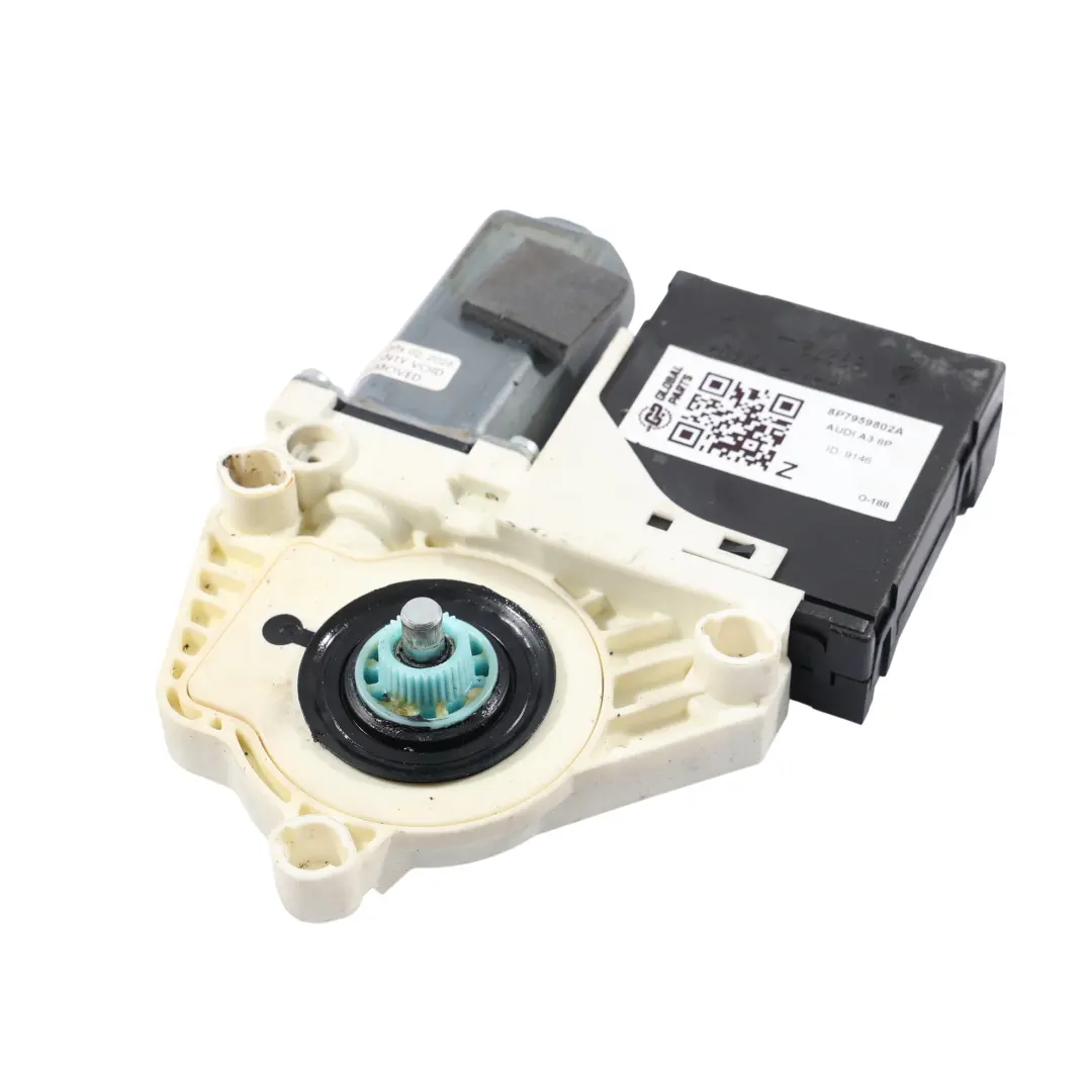 Audi A3 8P Cabrio Vordertür Fensterheber Motor Beifahrerseite - SKU 8P7959802A - Teilenummer 8P7959802A