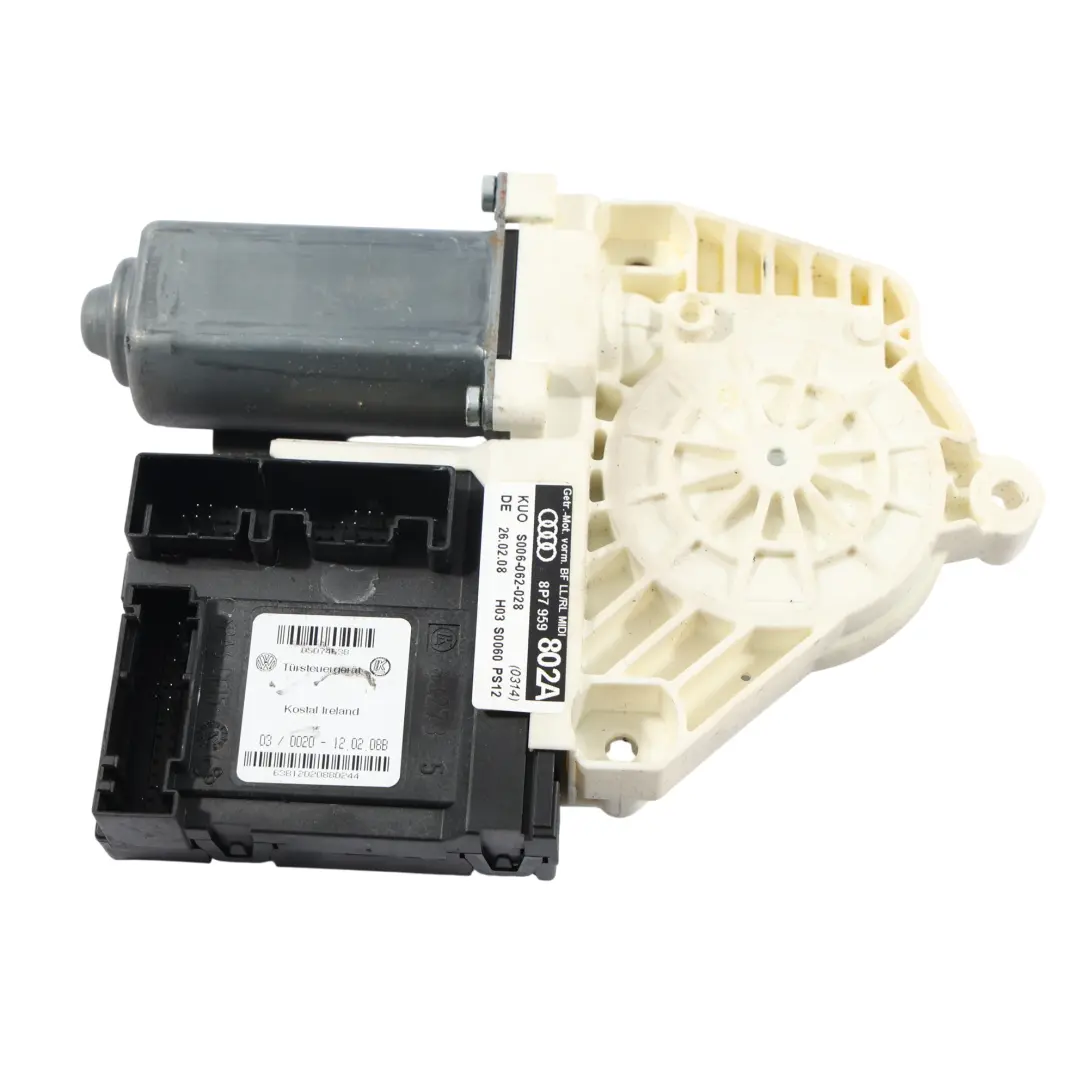 Audi A3 8P Cabriolet Moteur Lève Vitre De Porte Avant Côté Passager - SKU 8P7959802A - Numéro de pièce 8P7959802A