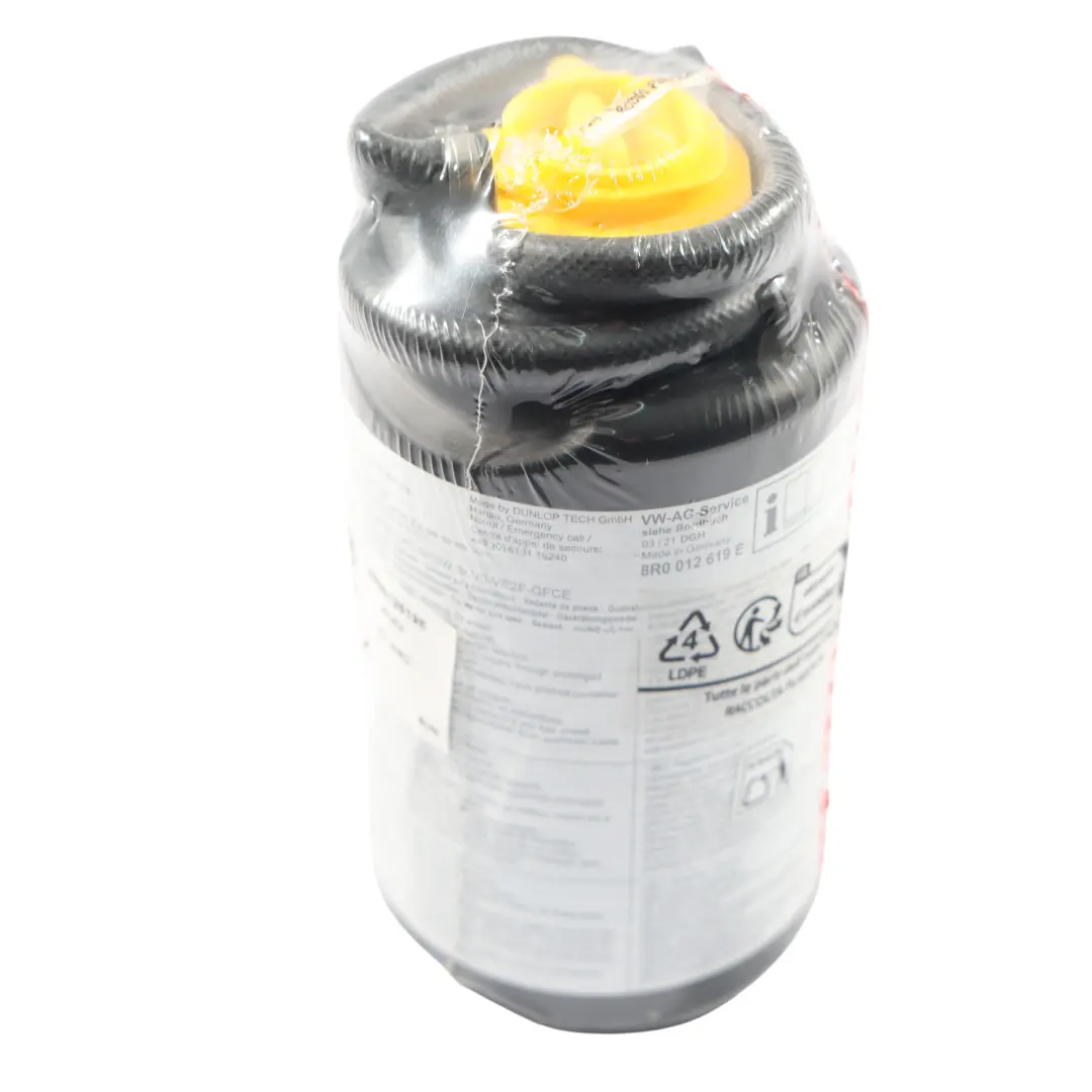 Reifendichtmittel Reifenpannenkleber Flasche für VW Audi Skoda Seat mit Teilenummer 8R0012619E VW Audi Skoda Seat Reifendichtmittel Reifenpannenkleber Flasche - SKU 8R0012619E - Teilenummer 8R0012619E