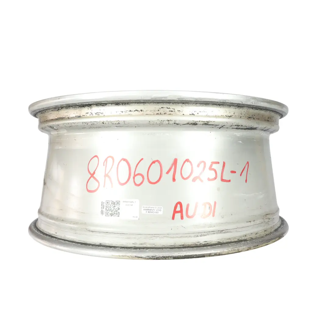 Audi Q5 8R Cerchione Lega Argento 19" 8J ET:39 Stella Raggi - SKU 8R0601025L-1 - Numero di parte 8R0601025L