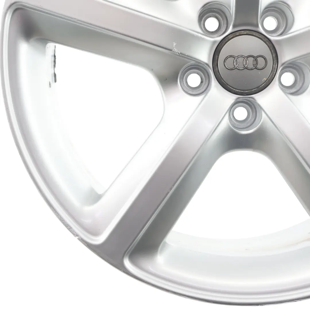 Cerchione Lega Argento 19" 8J ET:39 Stella Raggi per Audi Q5 8R con numero di parte 8R0601025L Audi Q5 8R Cerchione Lega Argento 19" 8J ET:39 Stella Raggi - SKU 8R0601025L-1 - Numero di parte 8R0601025L