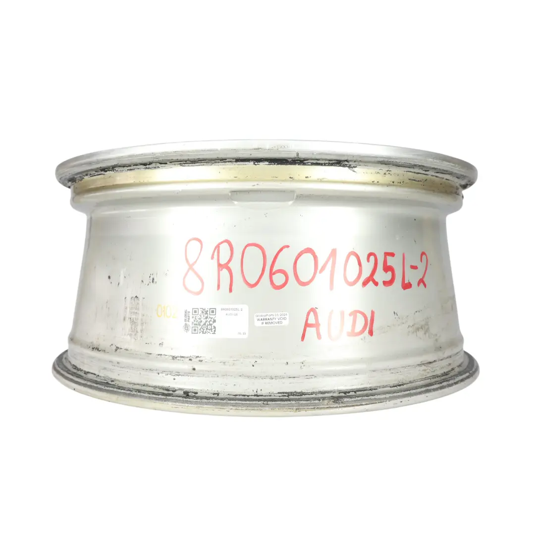 Audi Q5 8R Felga Aluminiowa Srebrna 19" 8J ET:39 Star Spoke - SKU 8R0601025L-2 - Numer Części 8R0601025L