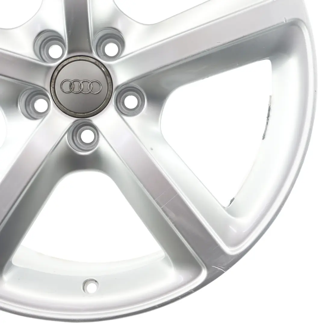 Alloy Rim 19" 8J ET:39 Star Spoke to Audi Q5 8R Silver Wheel with Part number 8R0601025L Audi Q5 8R Silver Wheel Alloy Rim 19" 8J ET:39 Star Spoke - SKU 8R0601025L-2 - Part number 8R0601025L