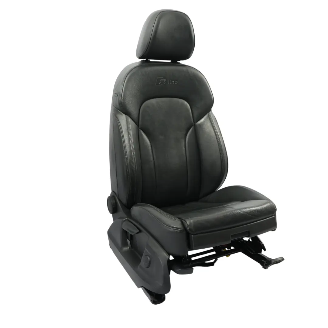 Audi Q5 8R S-Line Sedile Anteriore Interno Milano Pelle Soul Nero Destro - SKU 8R0881806S-1 - Numero di parte 8R0881806S